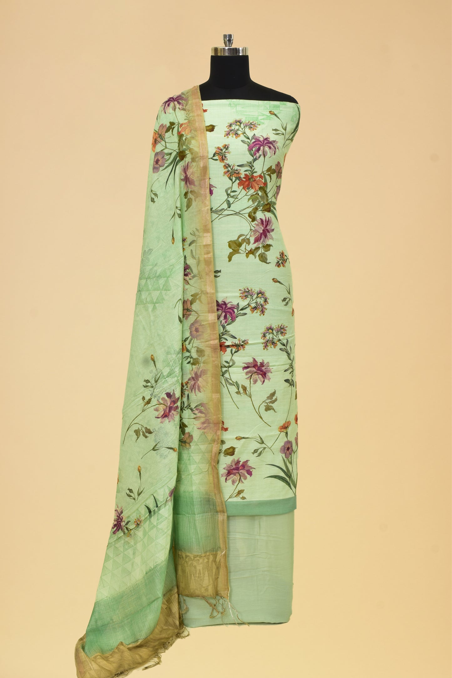 Tusser Printed Suit