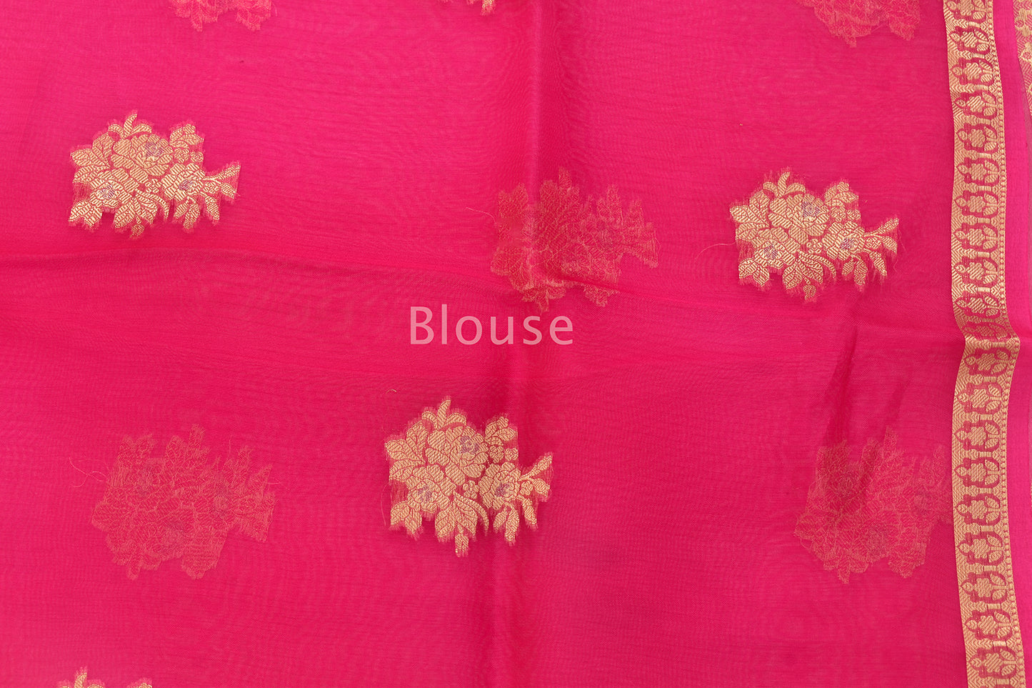 Kora Cutwork Saree
