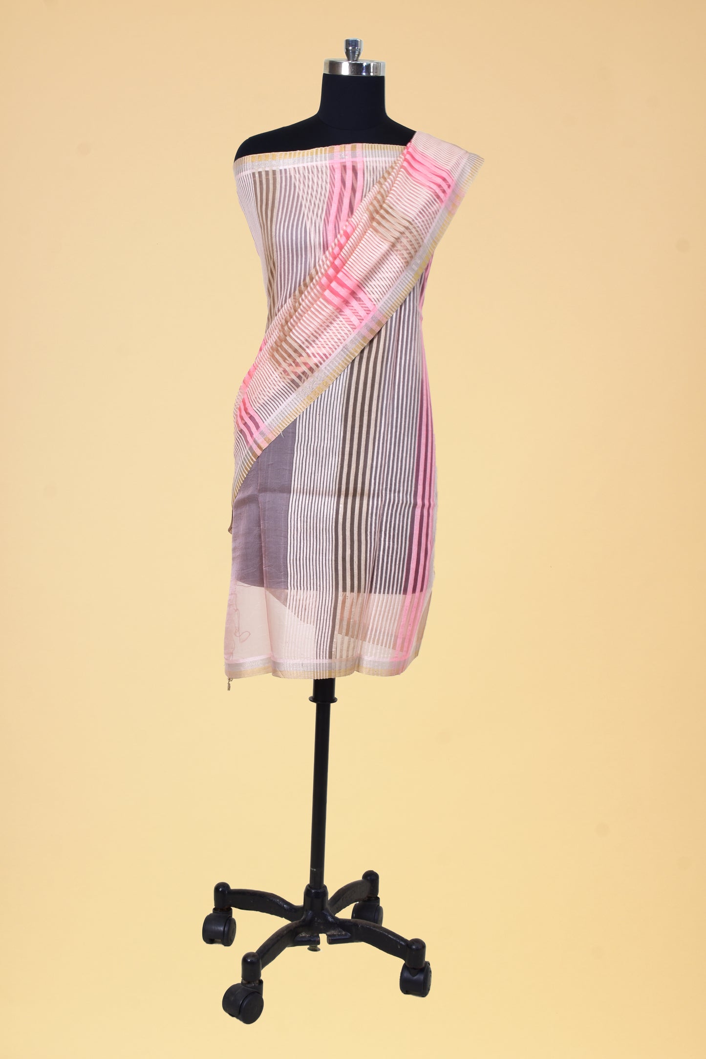 Pure Katan Silk Banarasi Handloom Dupatta
