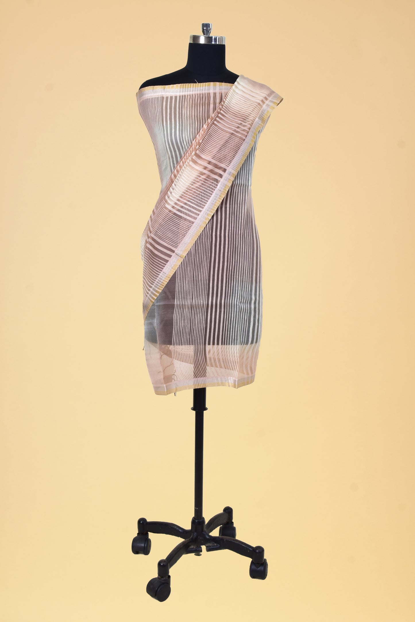 Pure Katan Silk Banarasi Handloom Dupatta