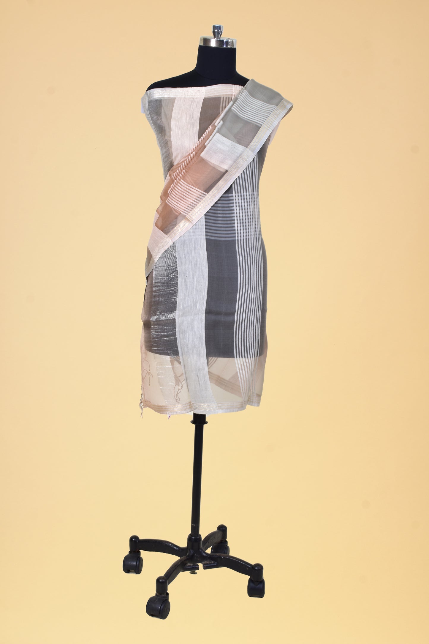 Pure Katan Silk Banarasi Handloom Dupatta