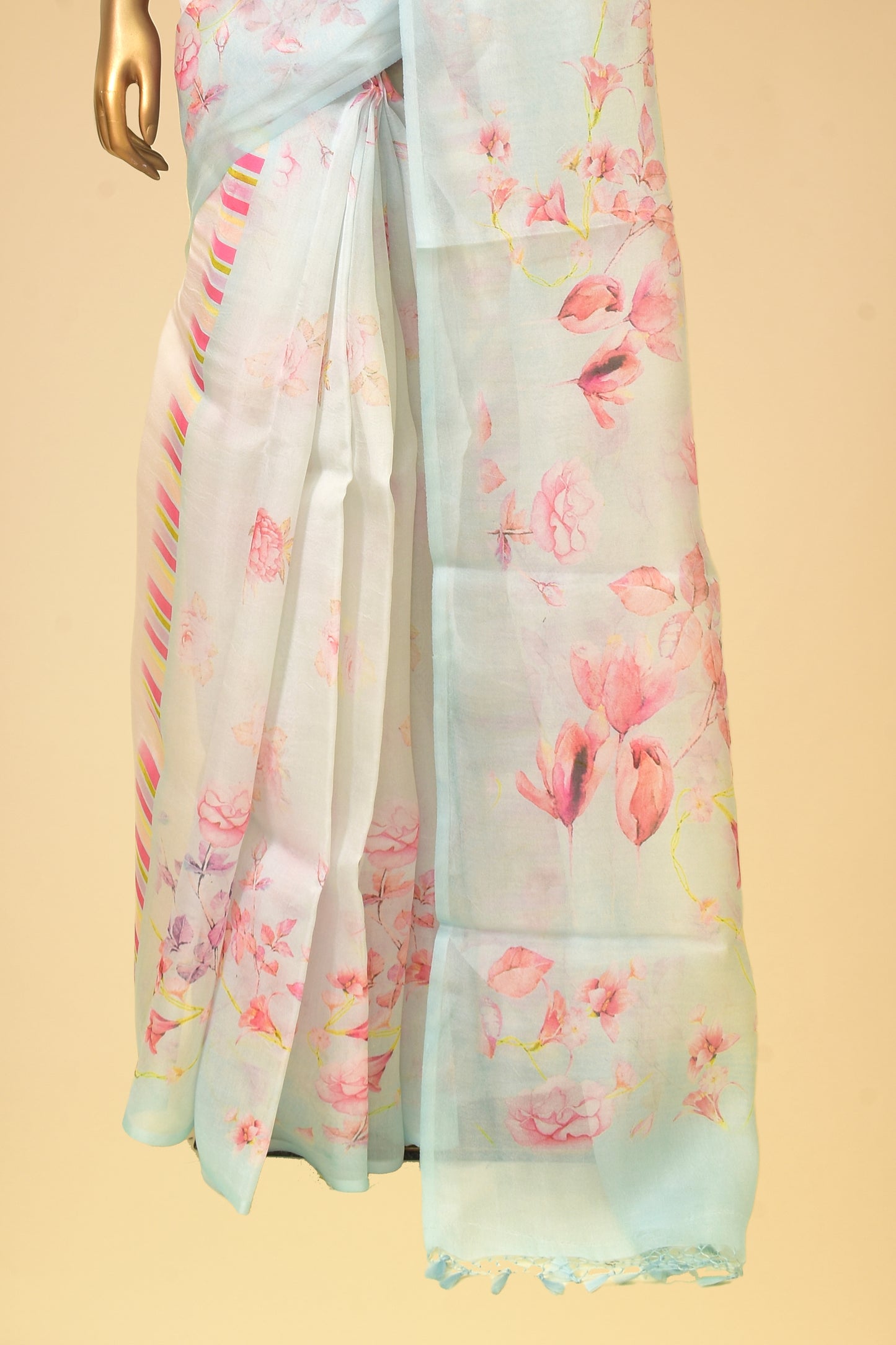 Kora Printed Saree