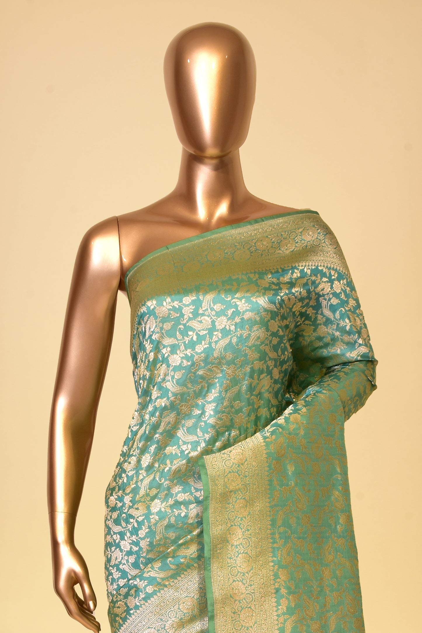 Silk Cutwork Saree