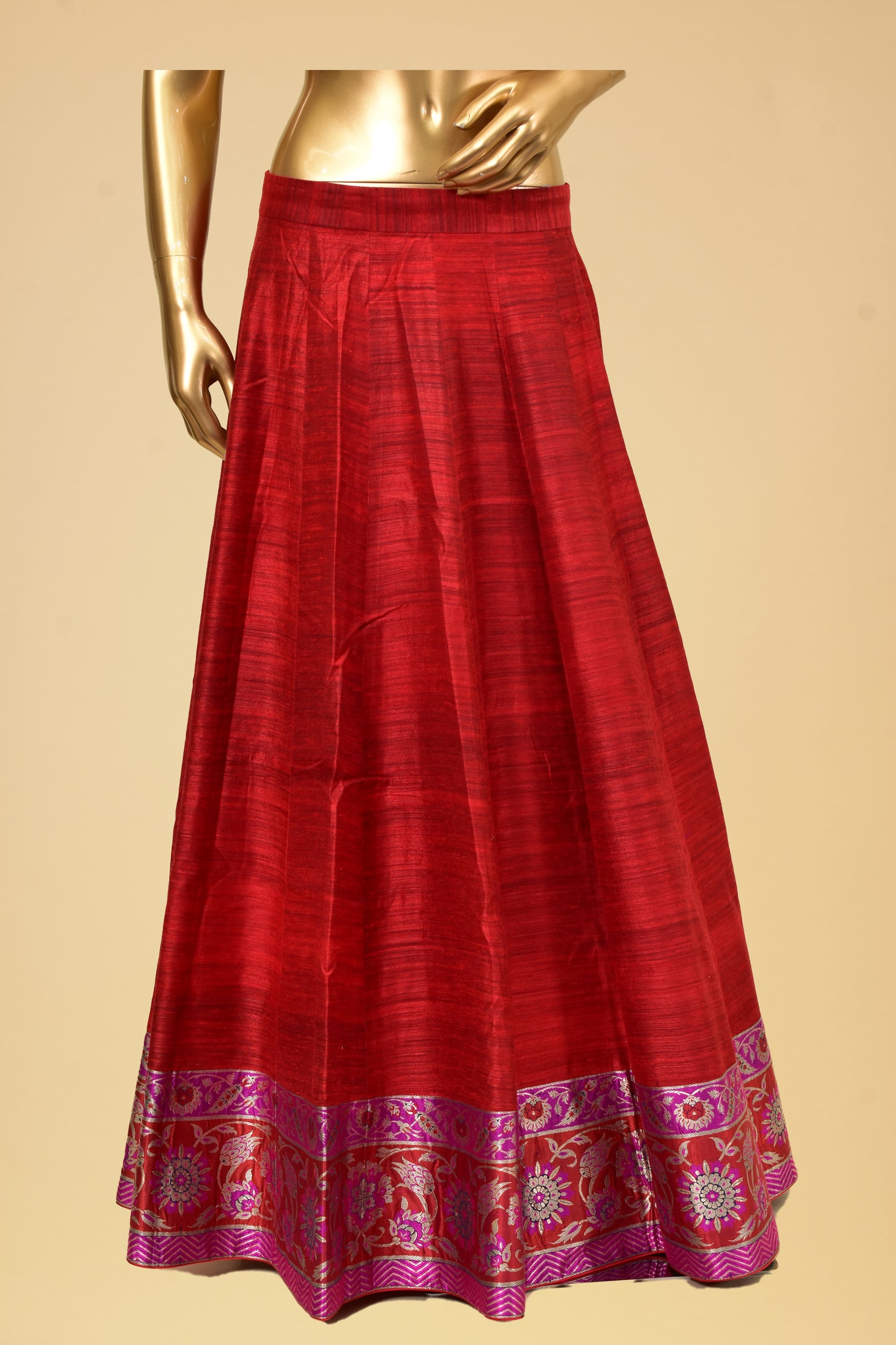 Cotton Kadwa Booti Lehenga