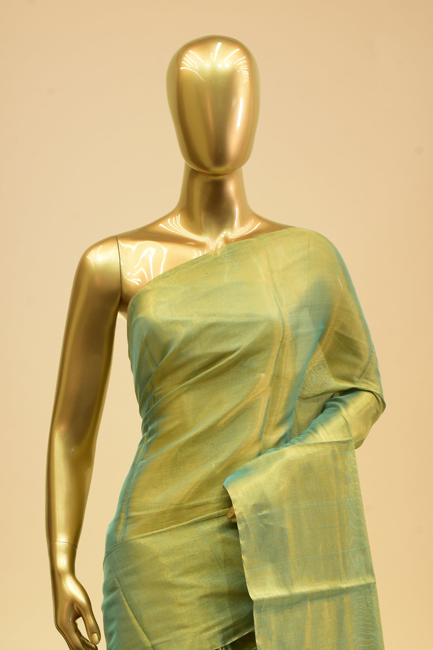 Tissue Plain Saree