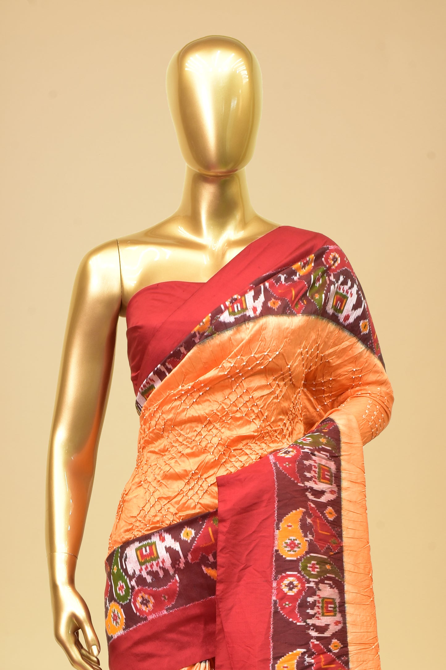 Silk Bandhejh Saree