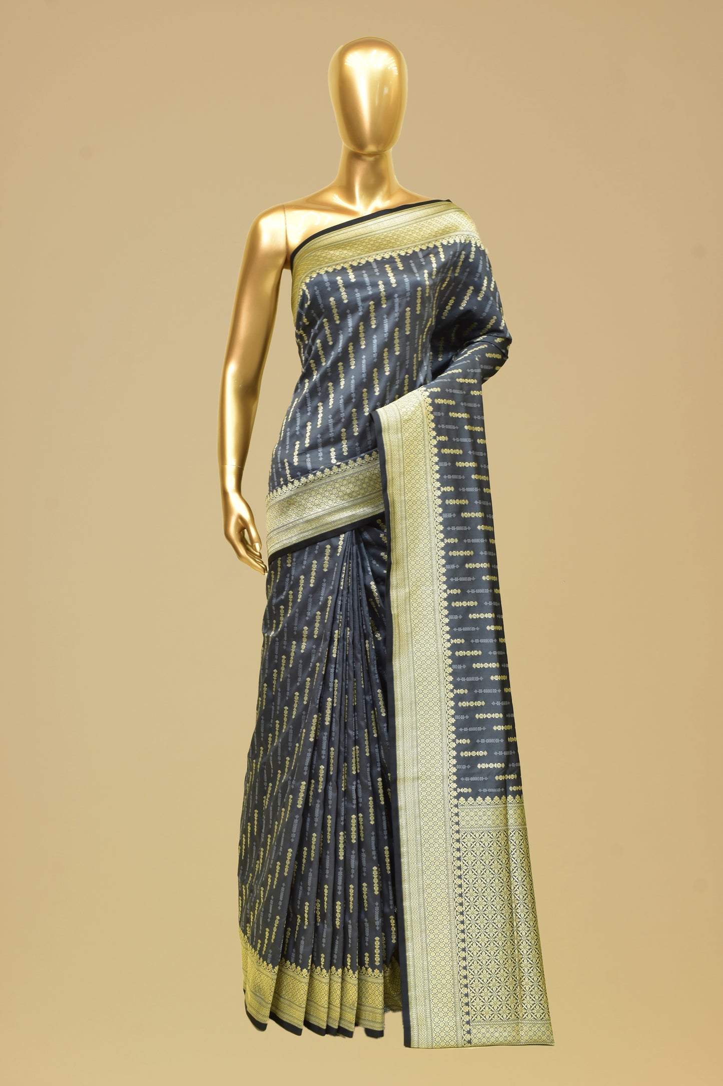 Silk Cutwork Saree