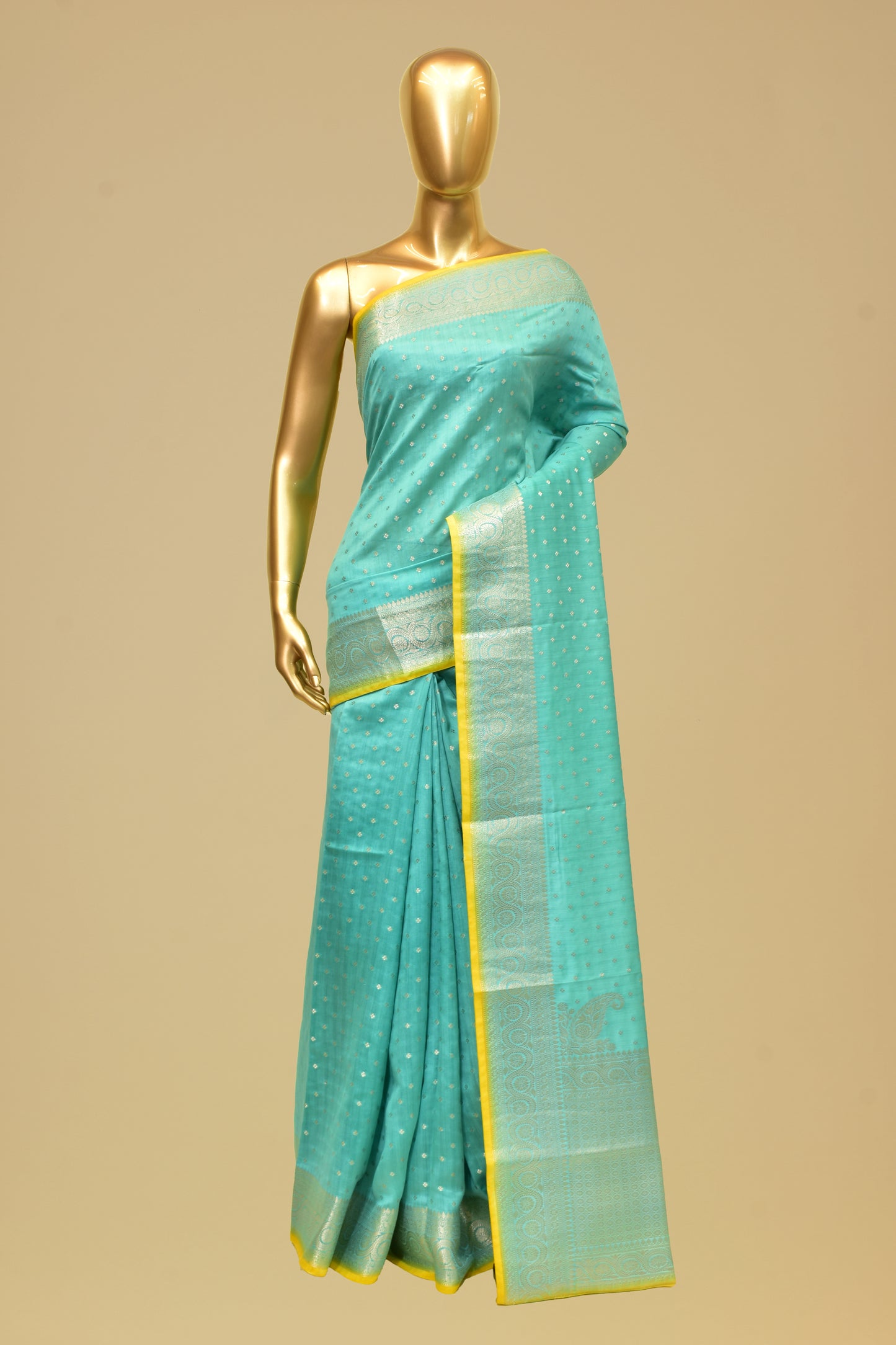 Handwoven Silk Cutwork Saree