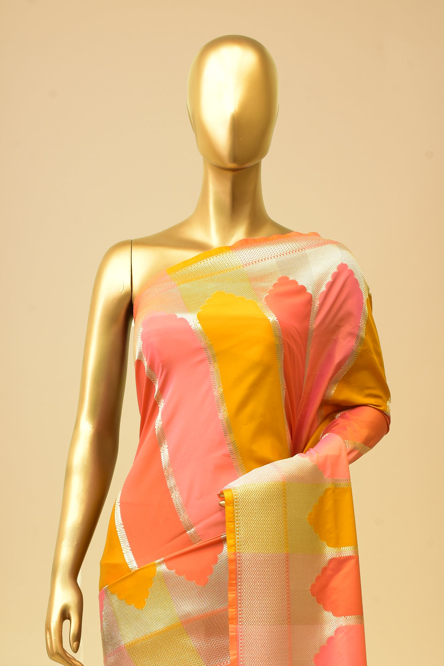 Art Georgette Cutwork Saree