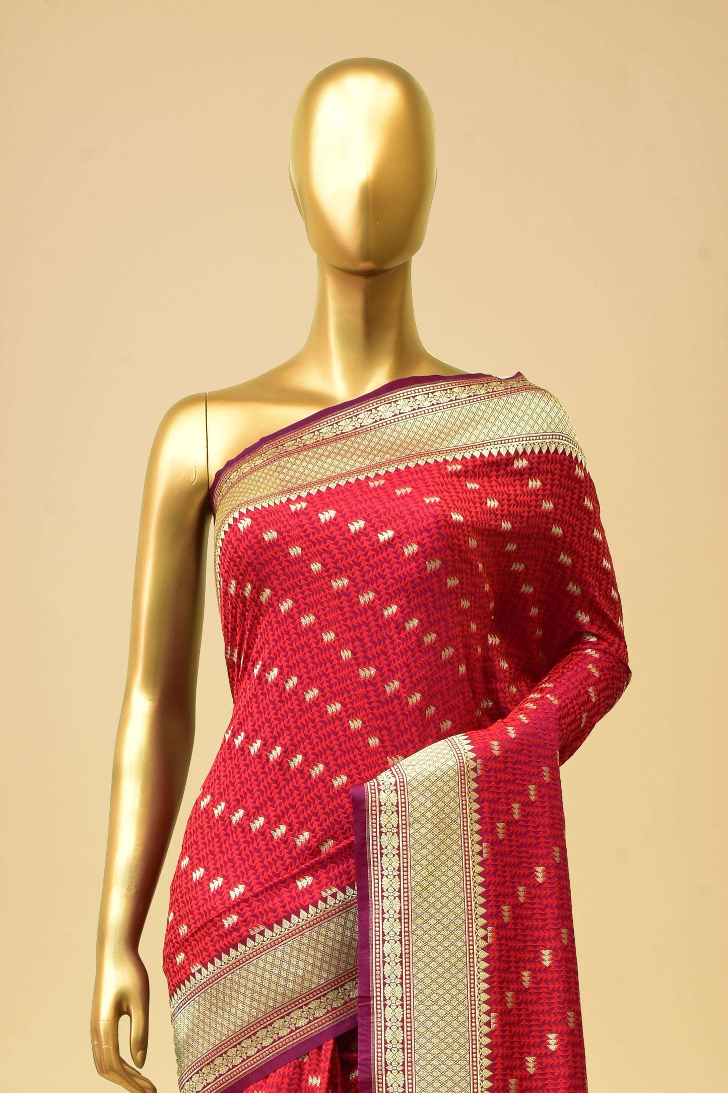 Art Georgette Cutwork Saree