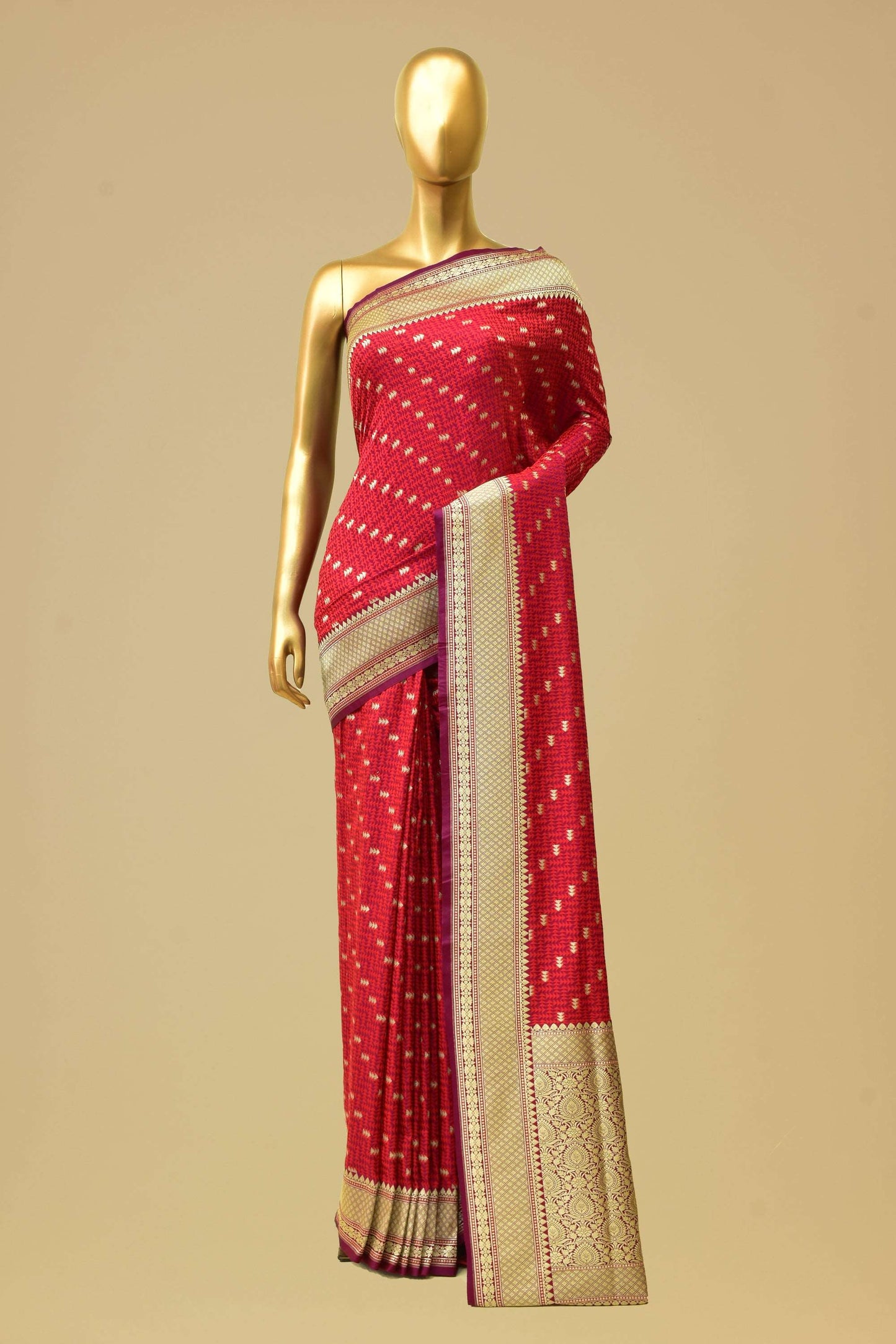 Art Georgette Cutwork Saree