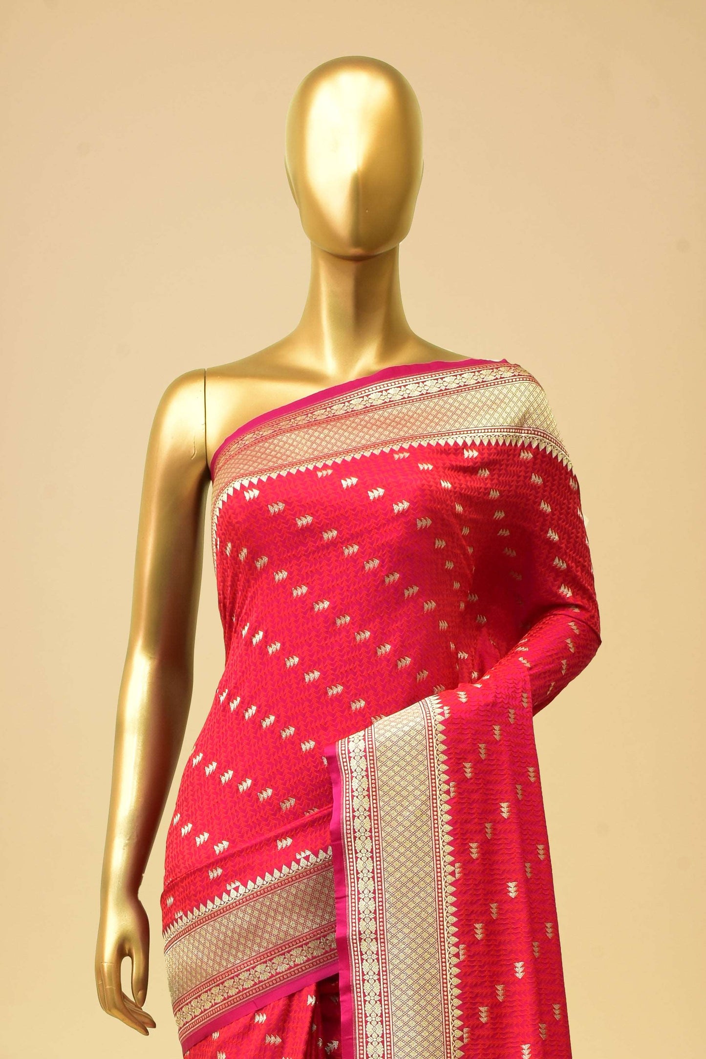 Art Georgette Cutwork Saree