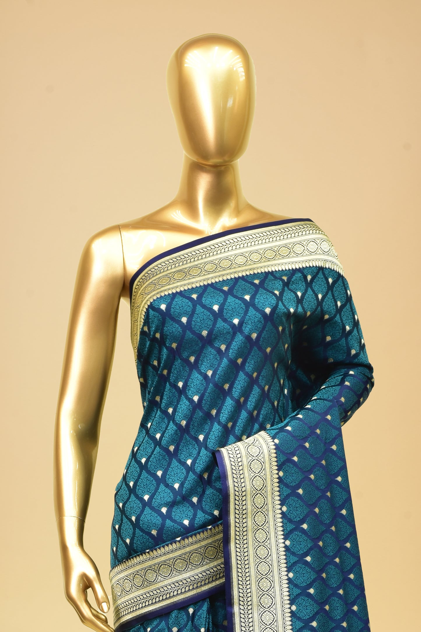 Silk Cutwork Saree