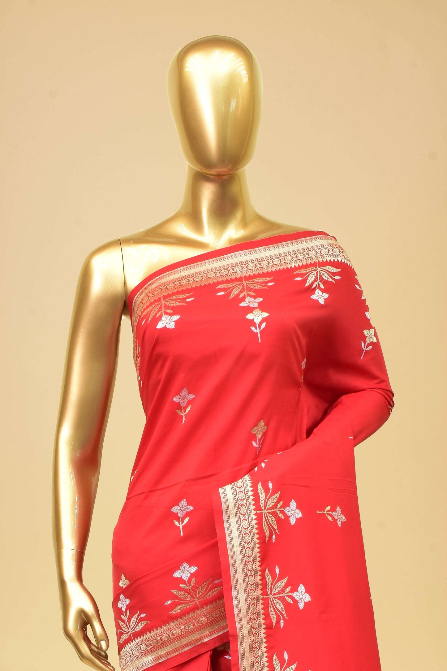 Art Georgette Cutwork Saree
