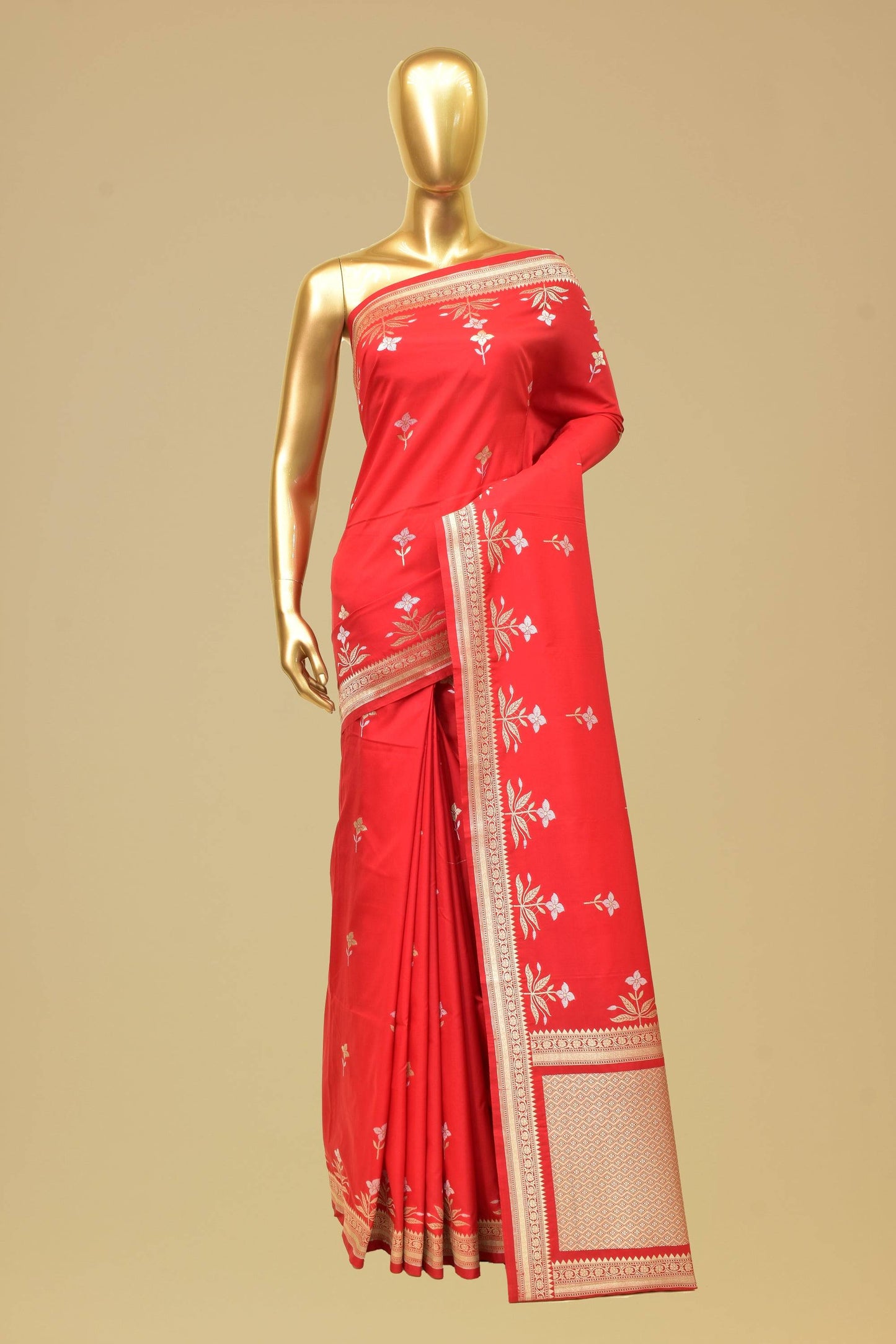 Art Georgette Cutwork Saree
