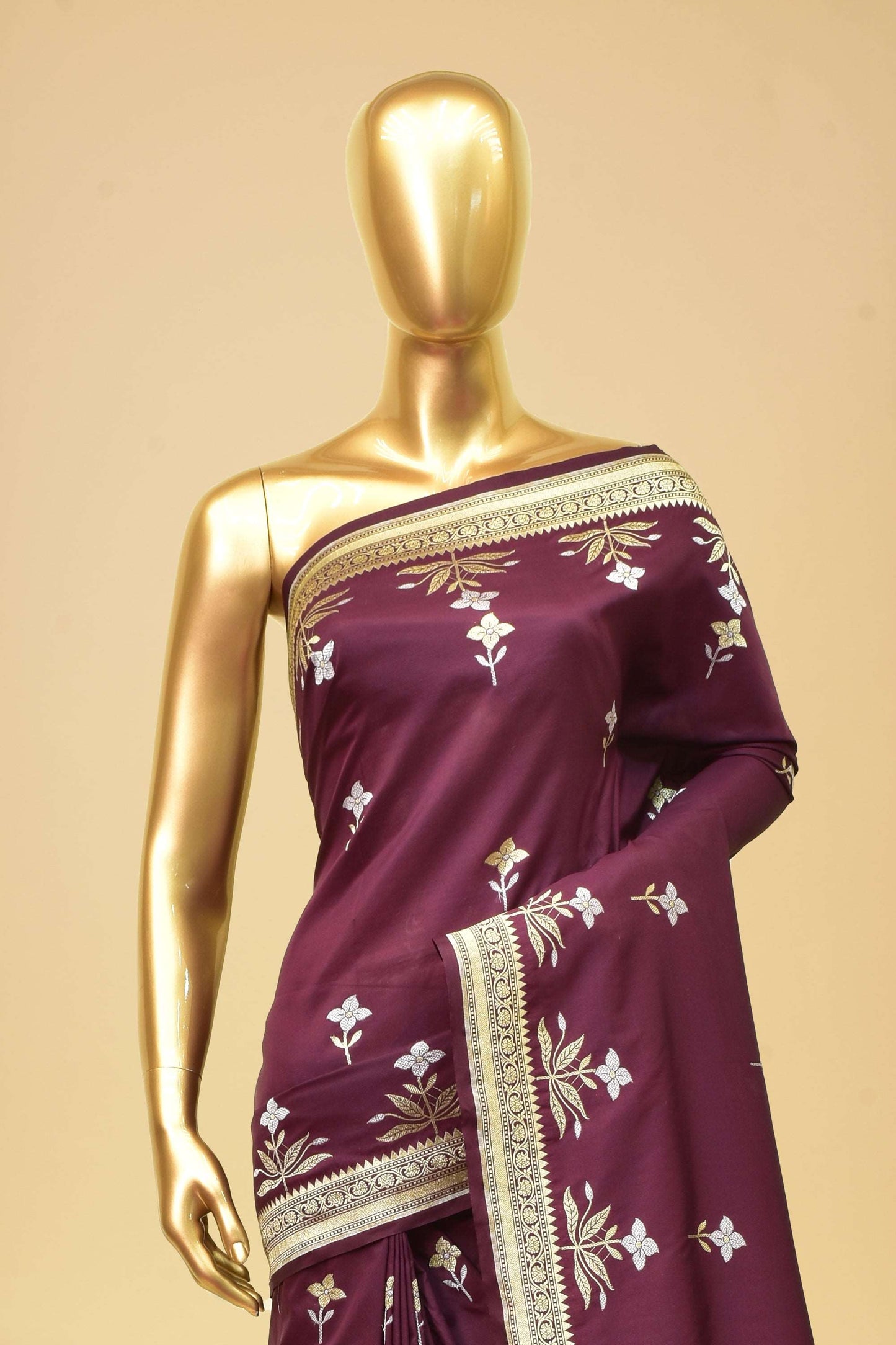 Art Georgette Cutwork Saree
