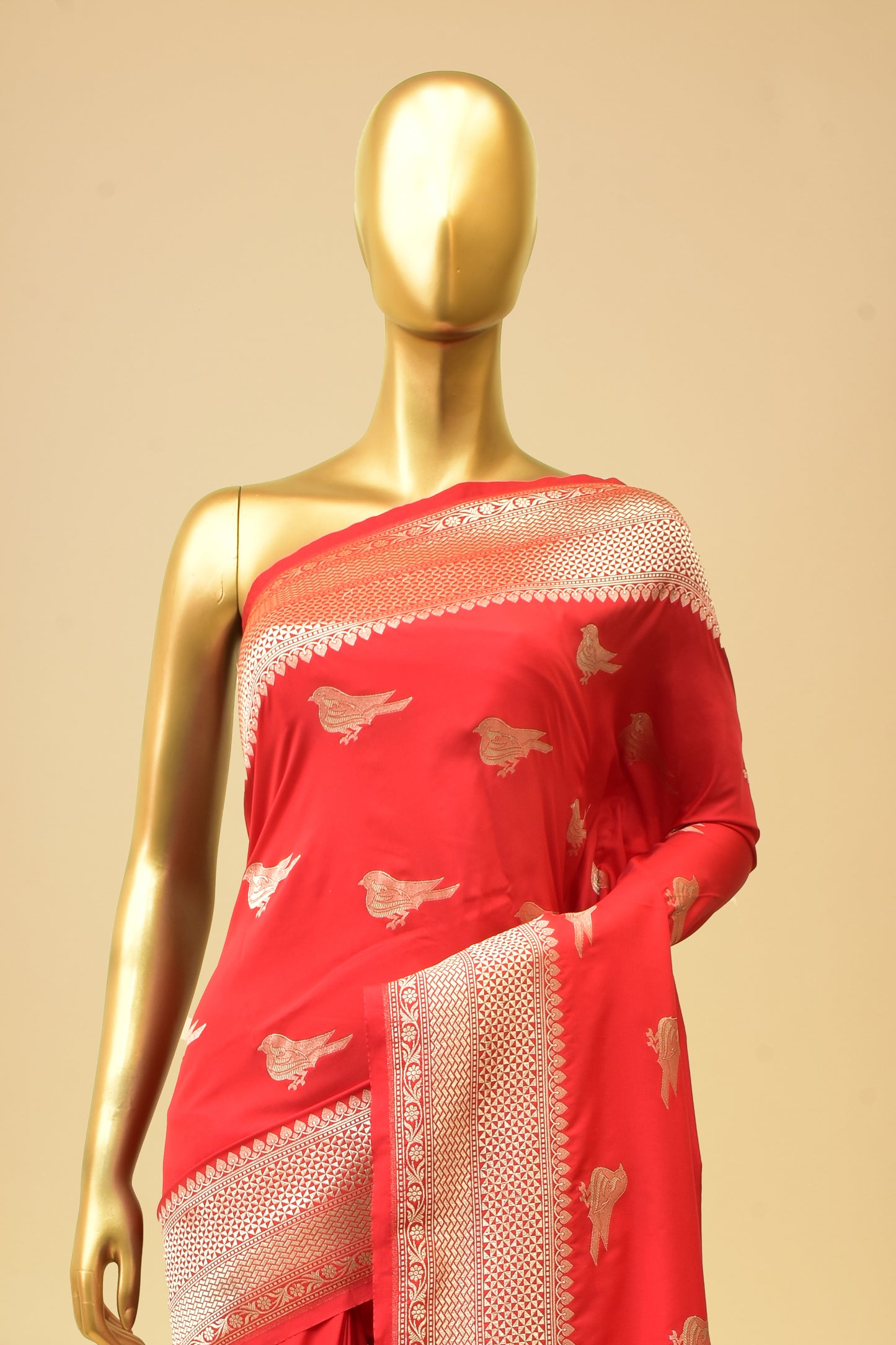 Art Silk Cutwork Saree