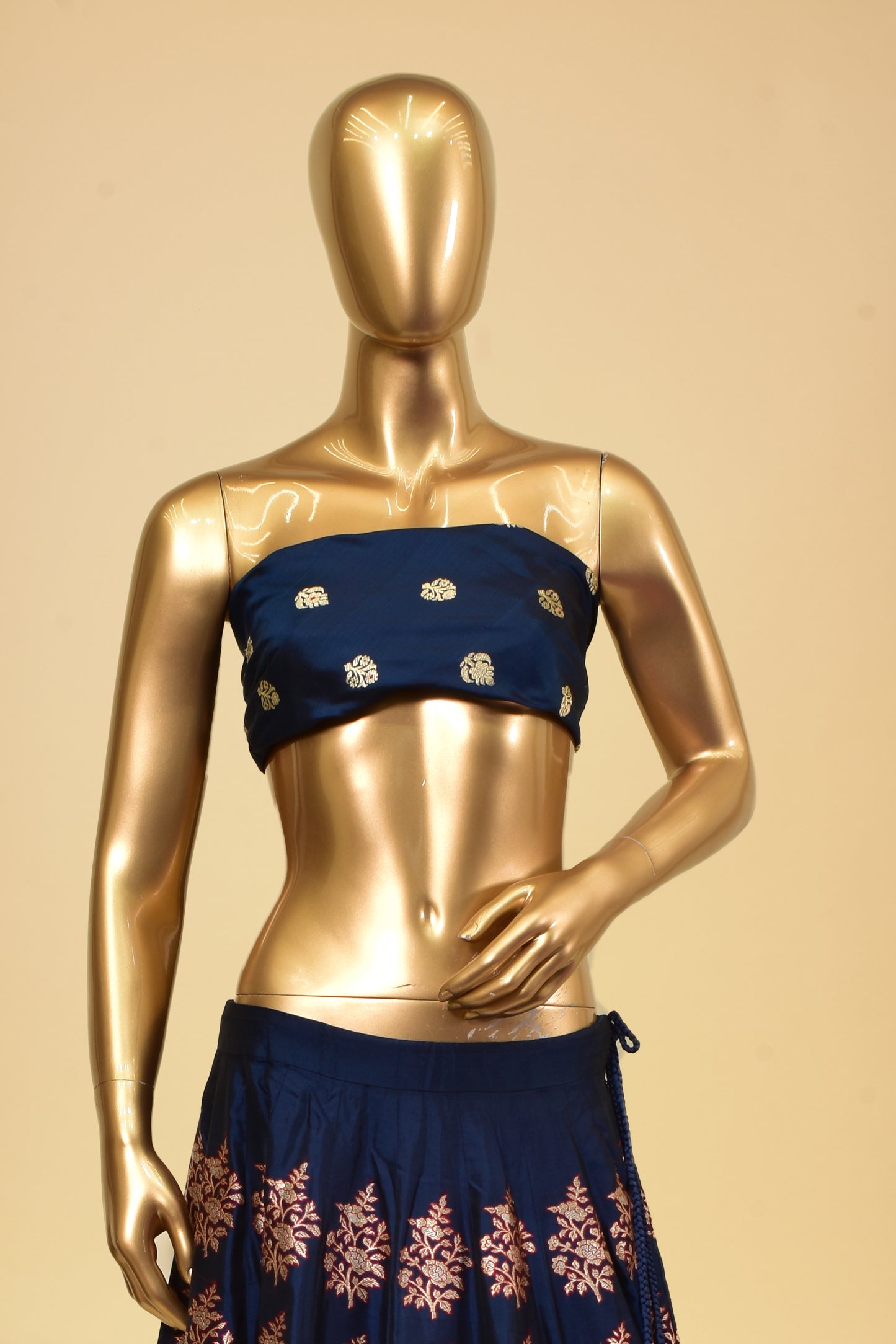 Banarasi Silk Kadwa Jangla Lehenga