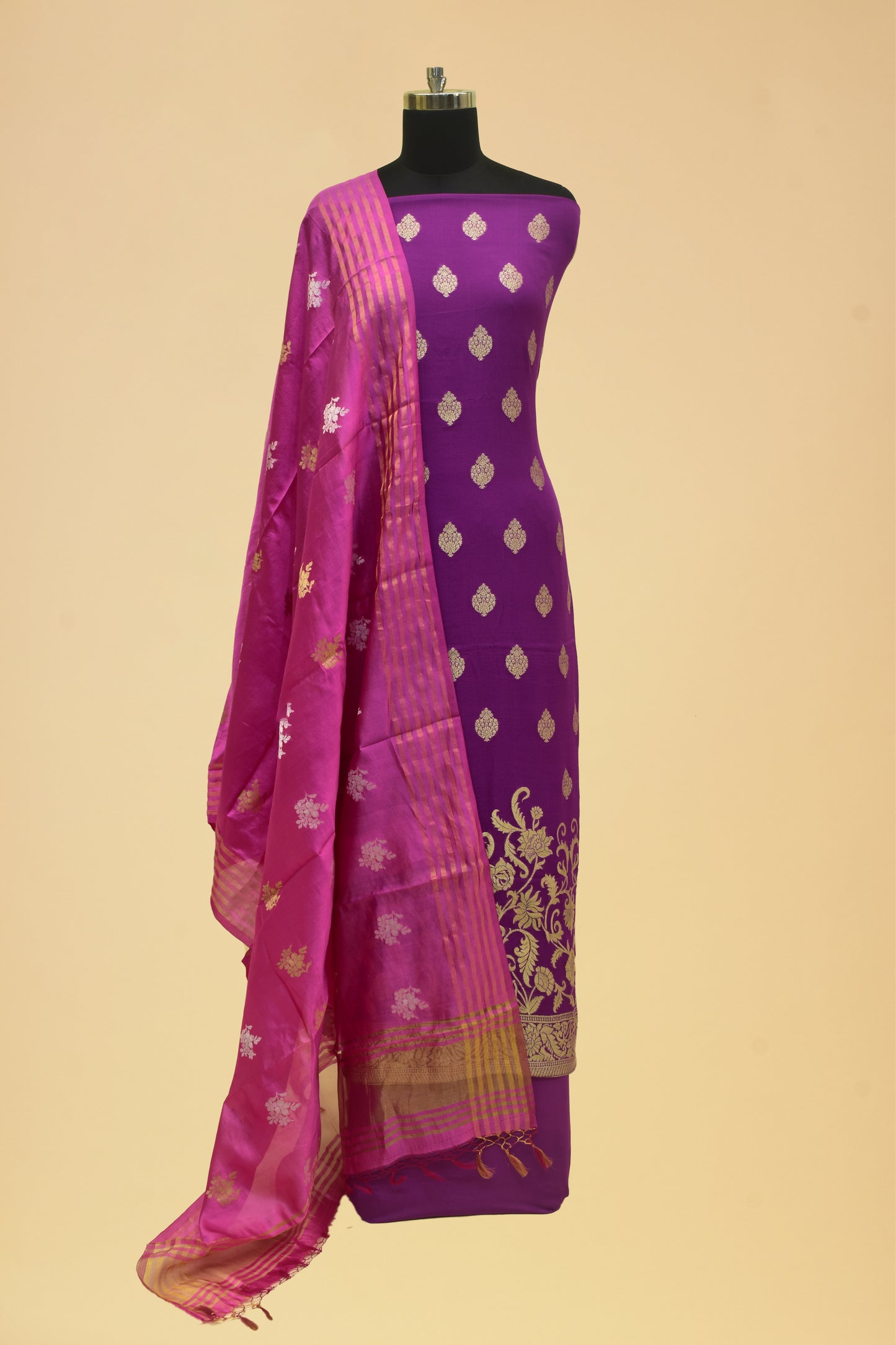 Chiffon Cutwork Suit