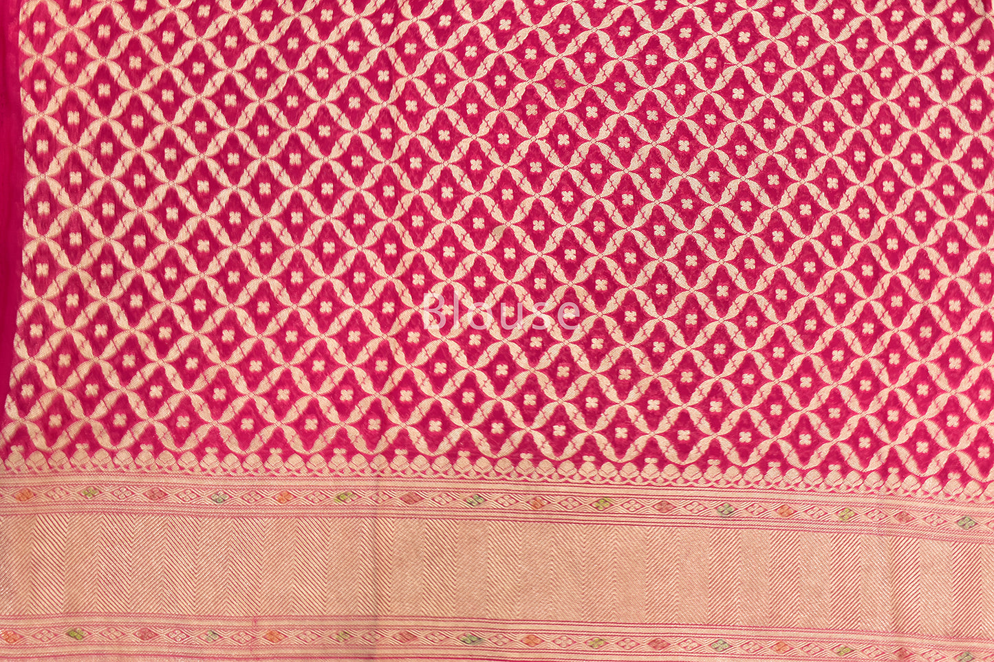 Handwoven Chiffon Cutwork Saree