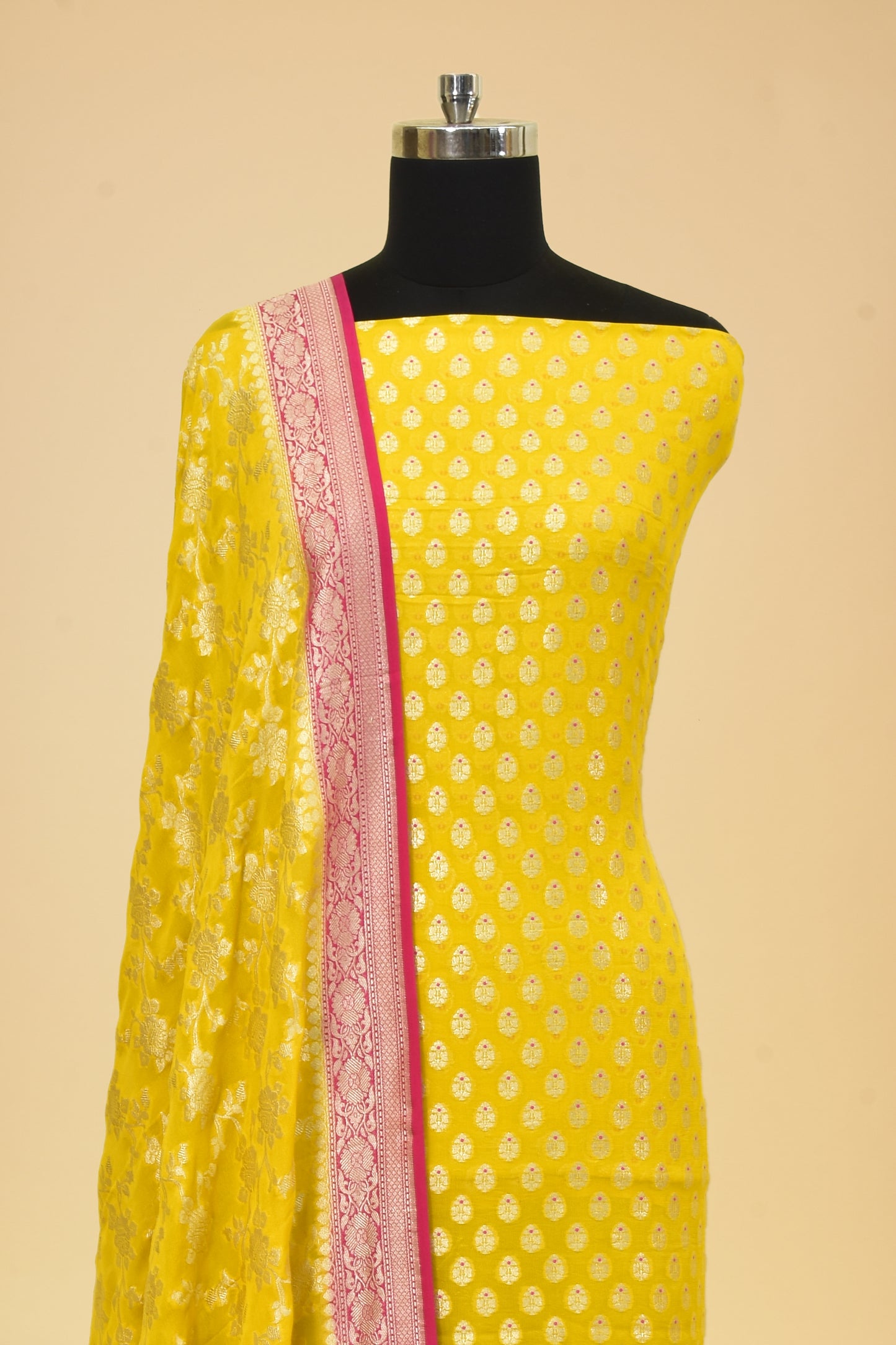 Chiffon Cutwork Suit