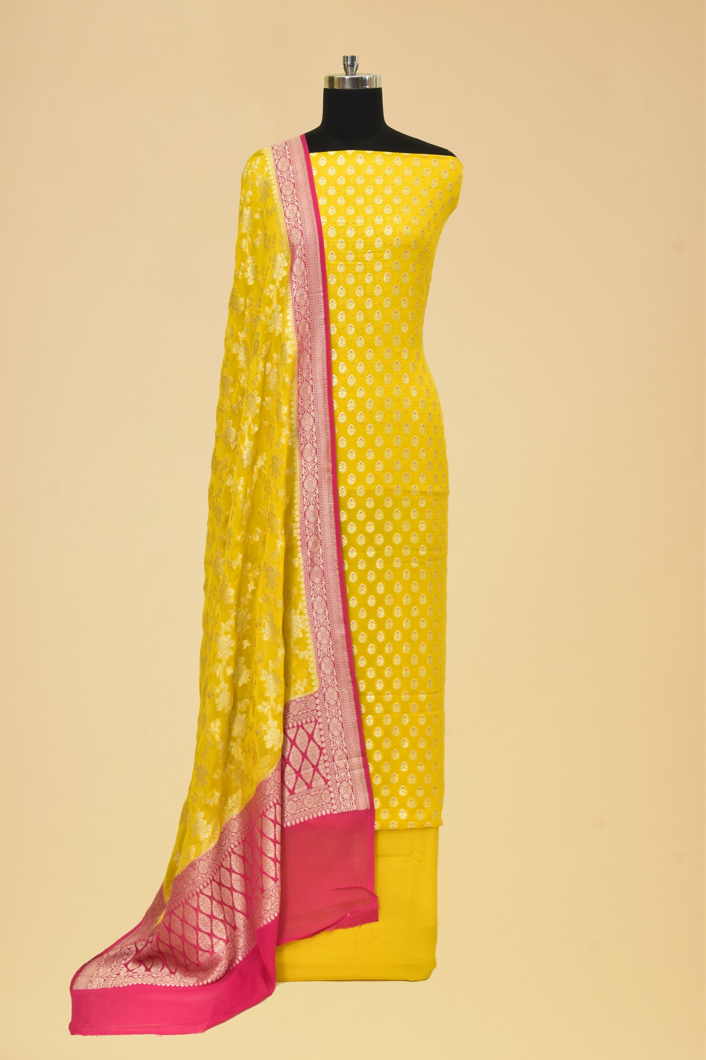 Chiffon Cutwork Suit