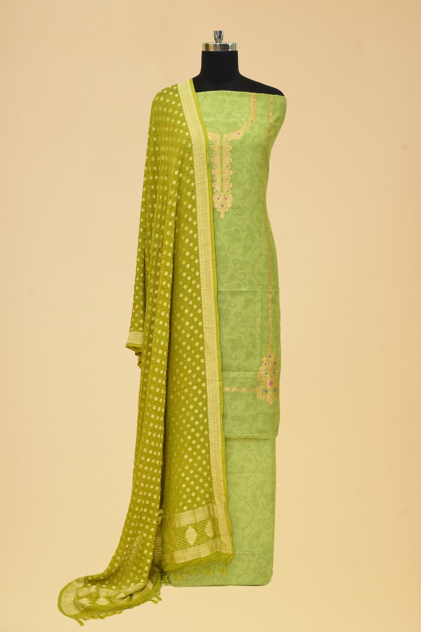 Cotton Kadwa Suit