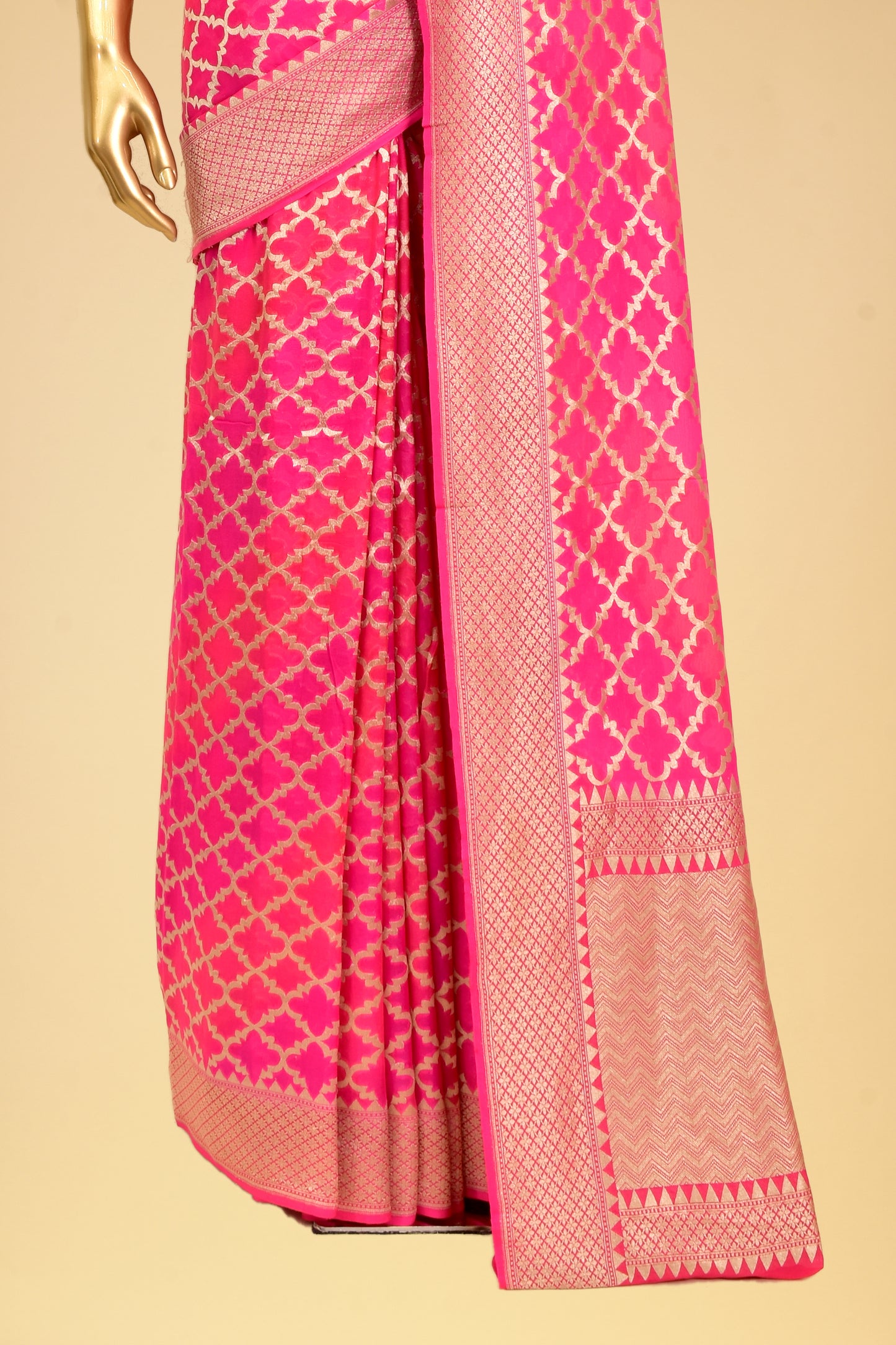 Chiffon Cutwork Saree