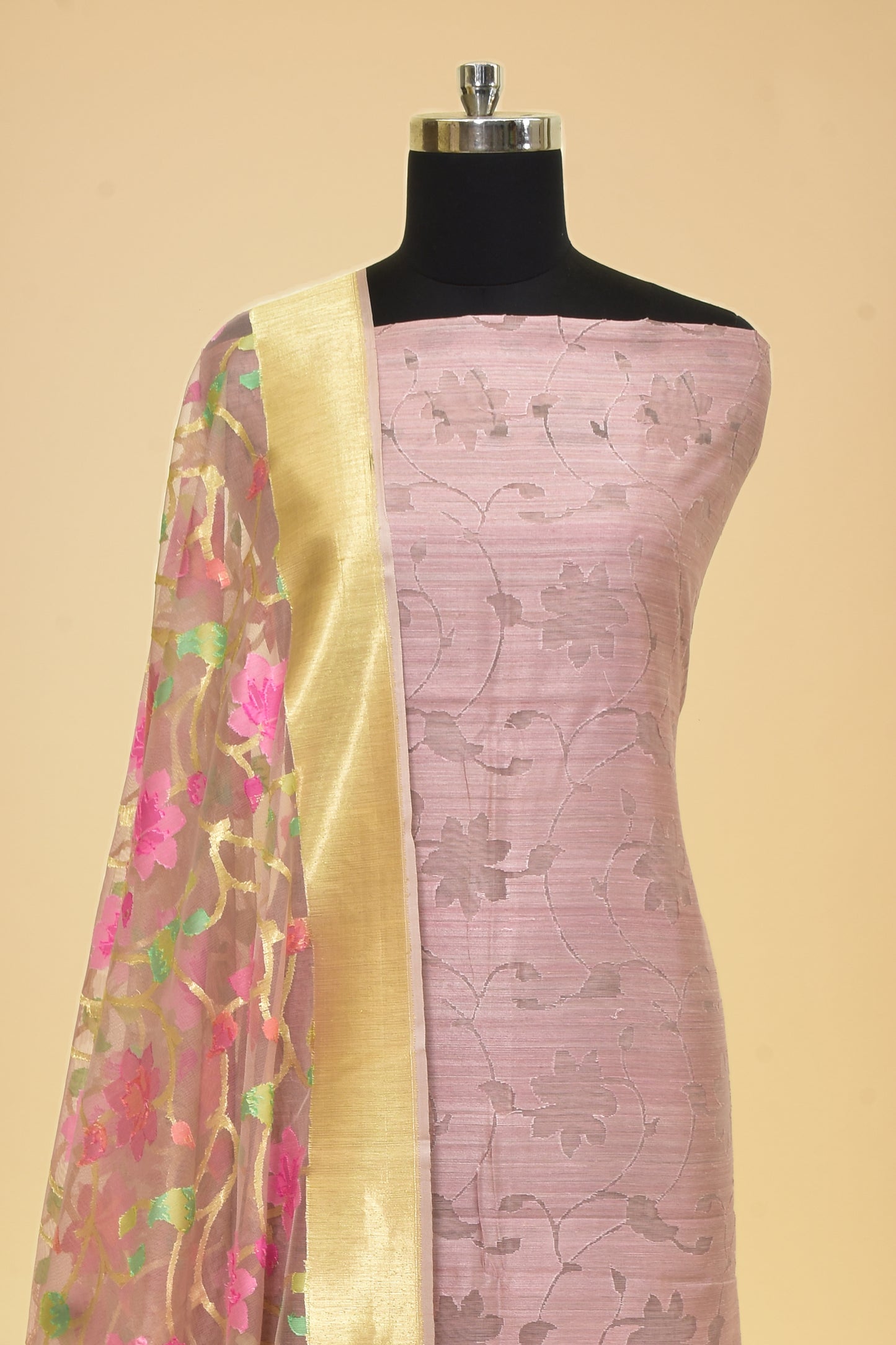 Dupion Cutwork Suit