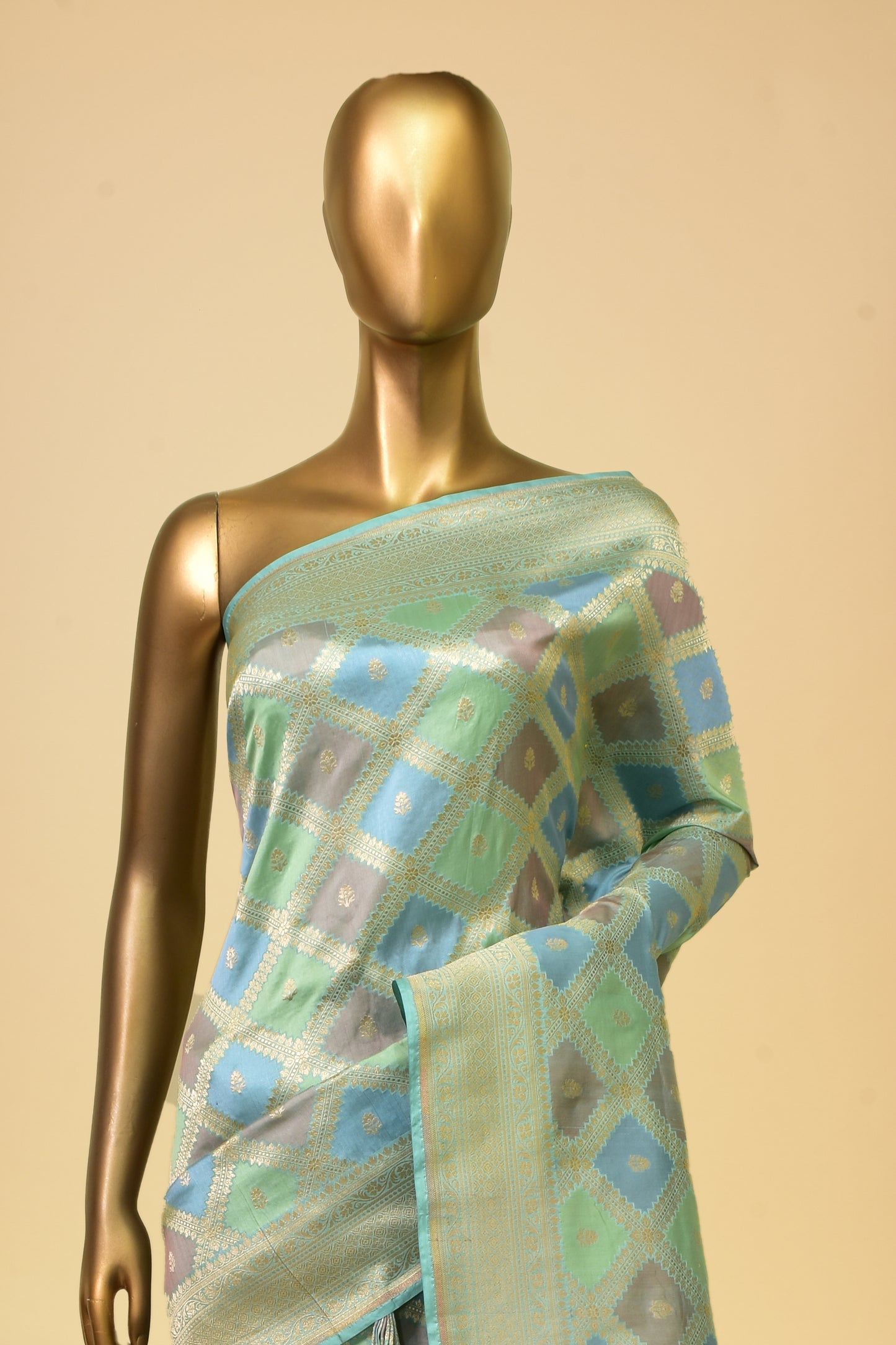 Handwoven Silk Cutwork Saree