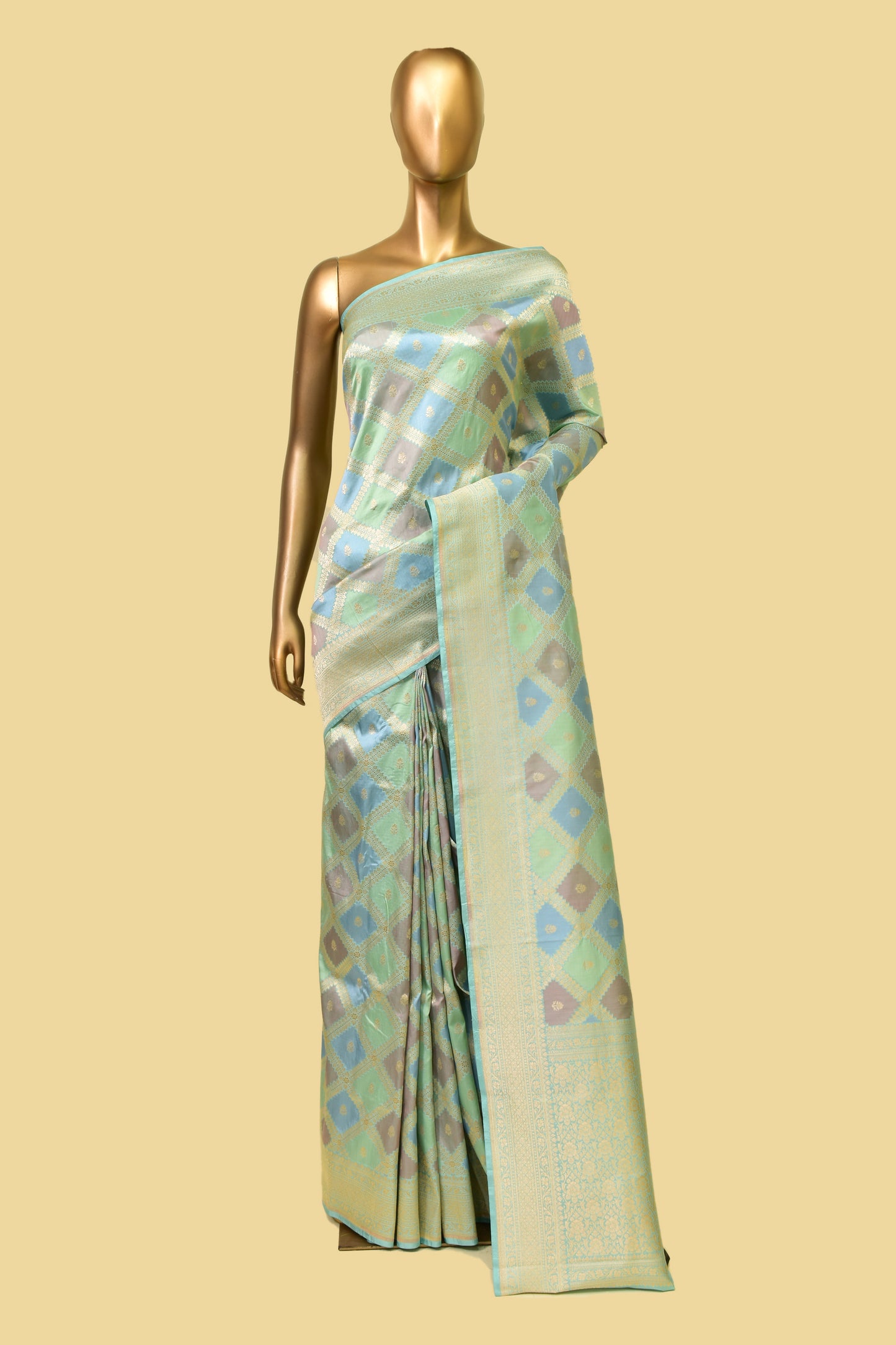 Handwoven Silk Cutwork Saree