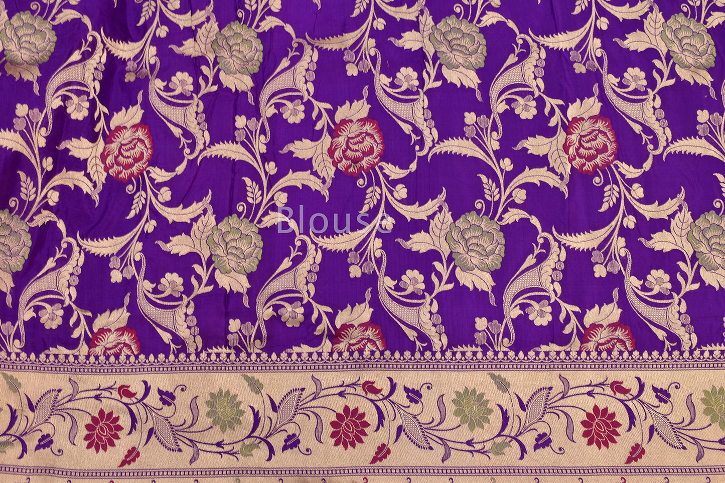 Handwoven Silk Kadwa Saree