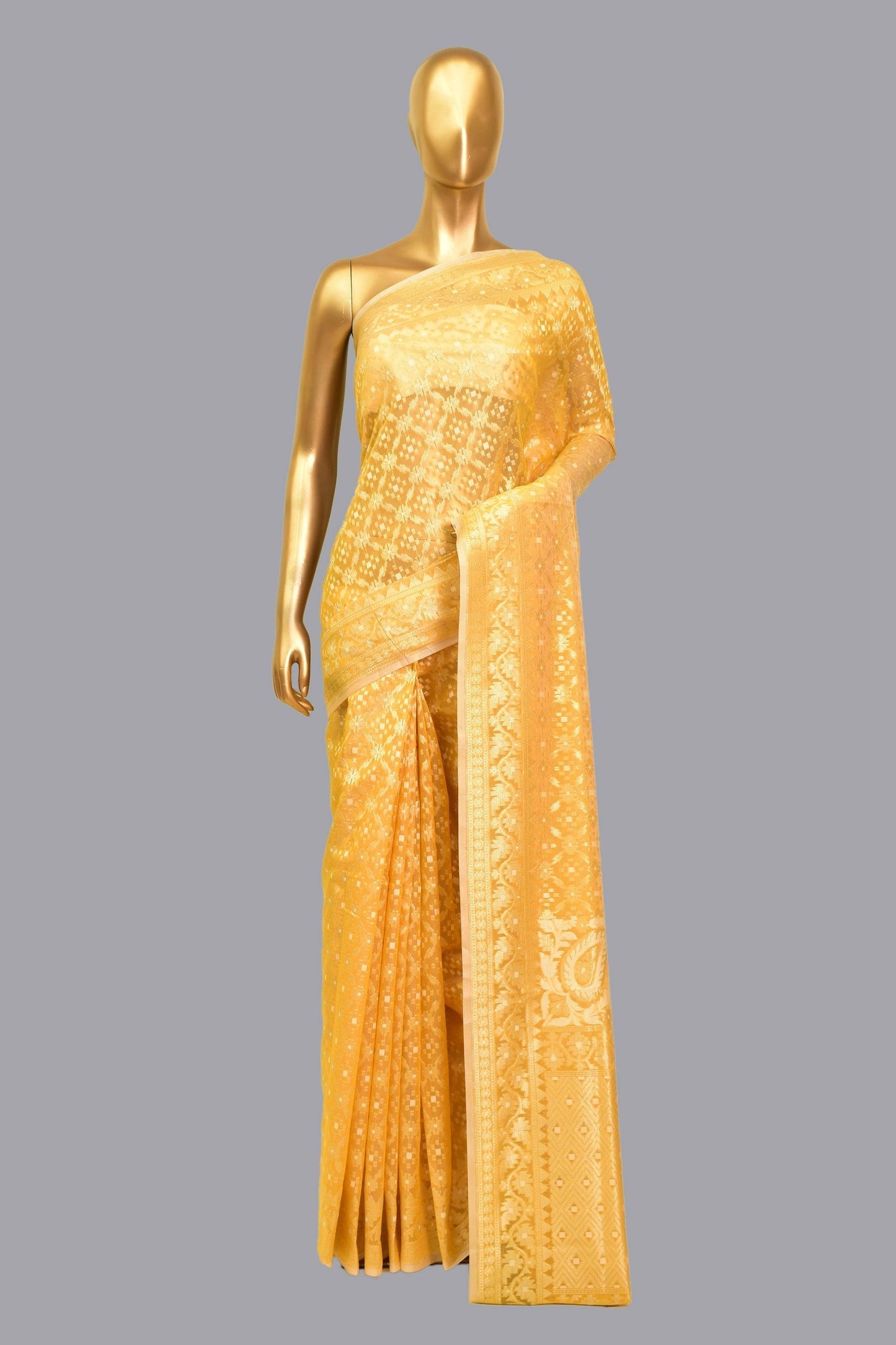 Art Georgette Cutwork Saree
