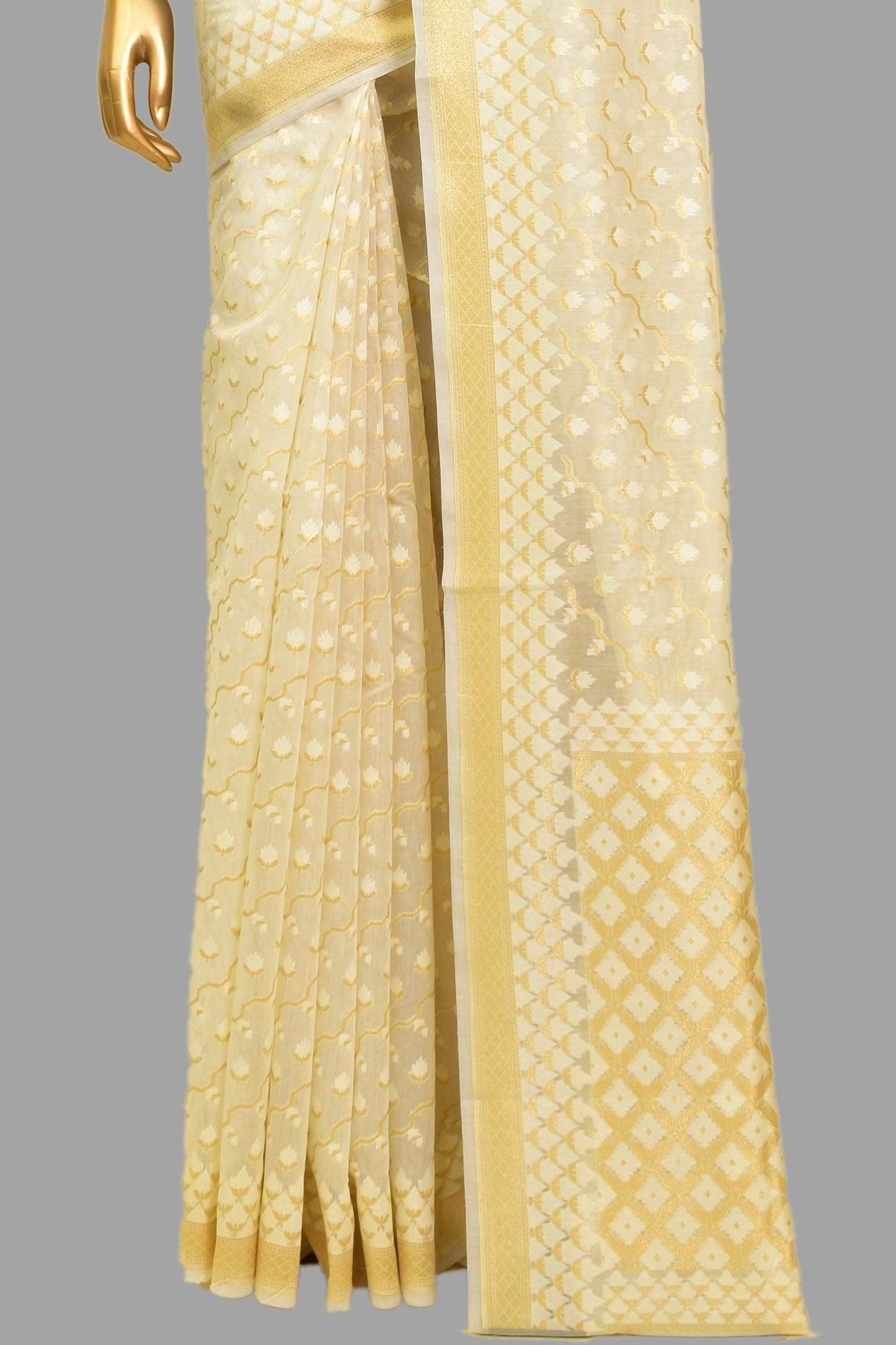Art Georgette Cutwork Saree