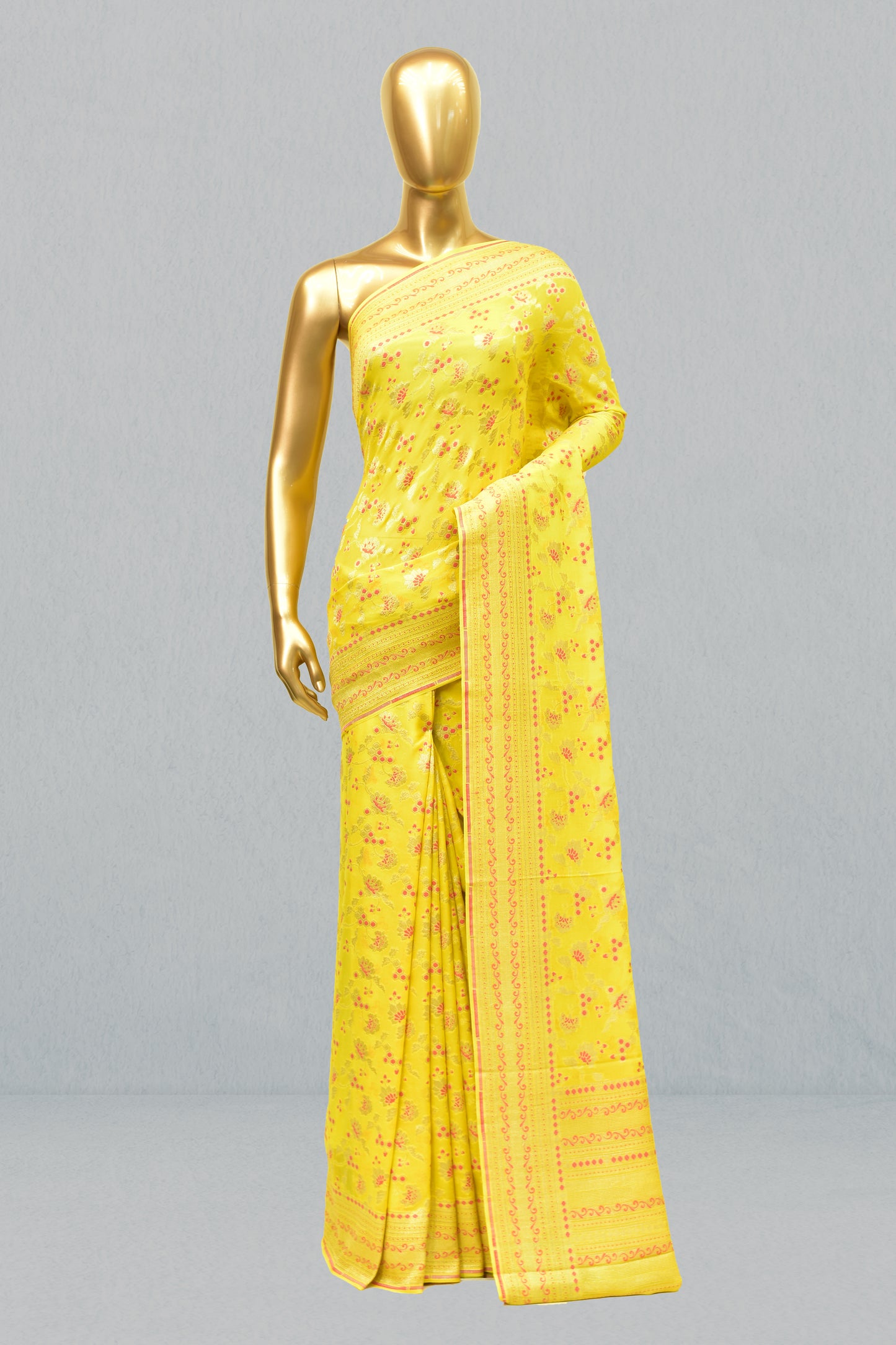Chiffon Cutwork Saree