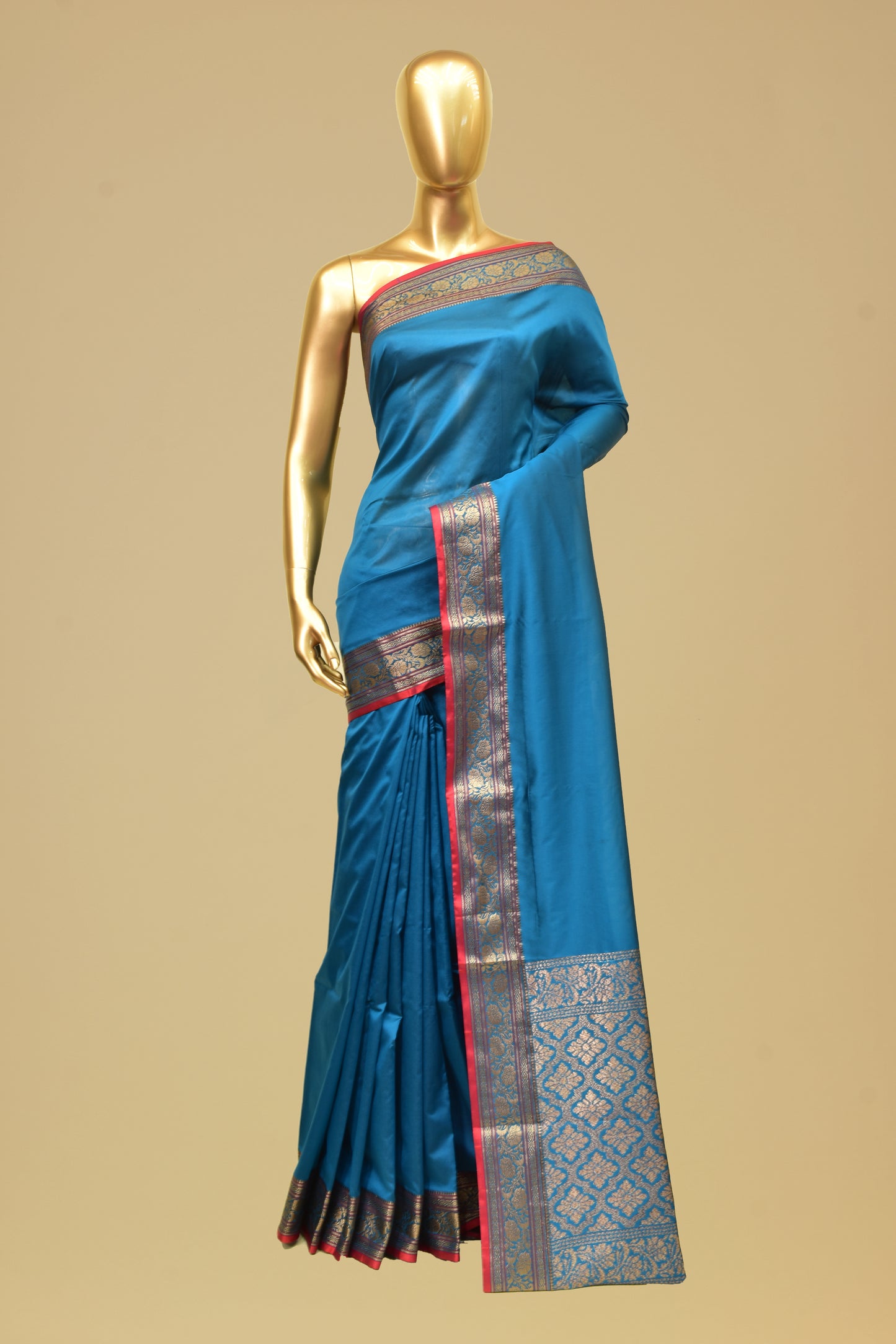 Art Silk Plain Saree