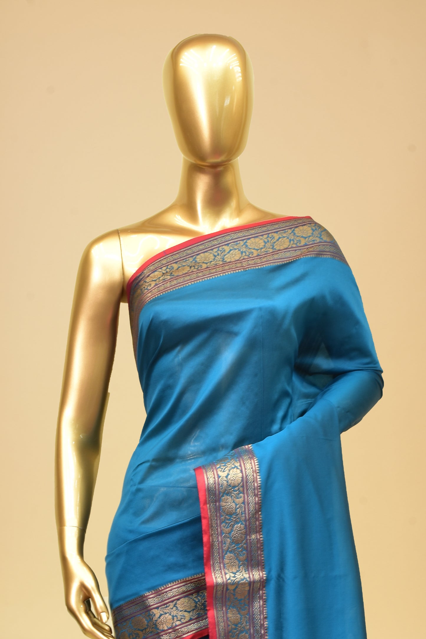 Art Silk Plain Saree