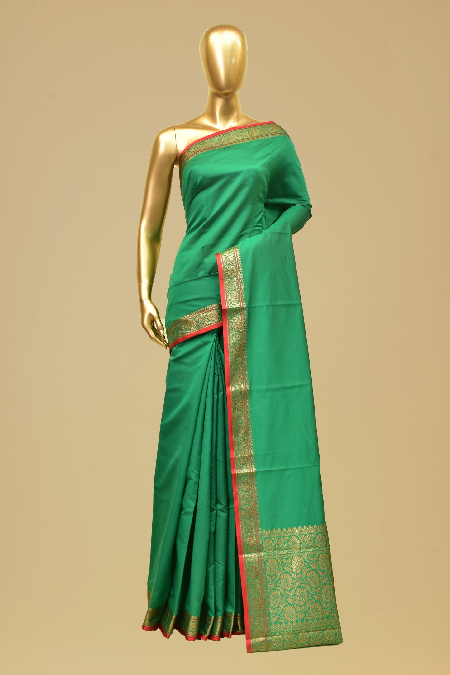 Art Silk Plain Saree