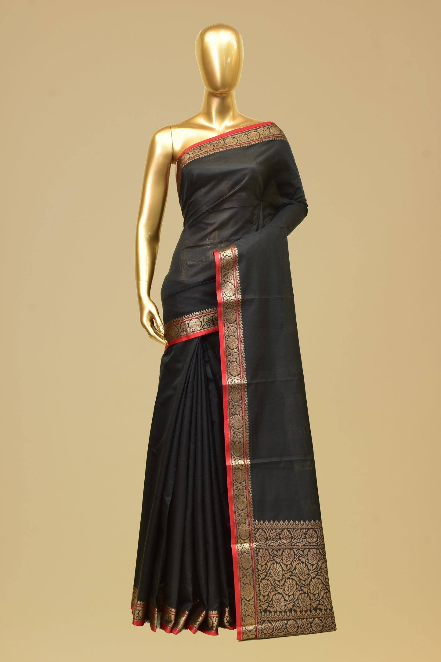 Art Silk Plain Saree