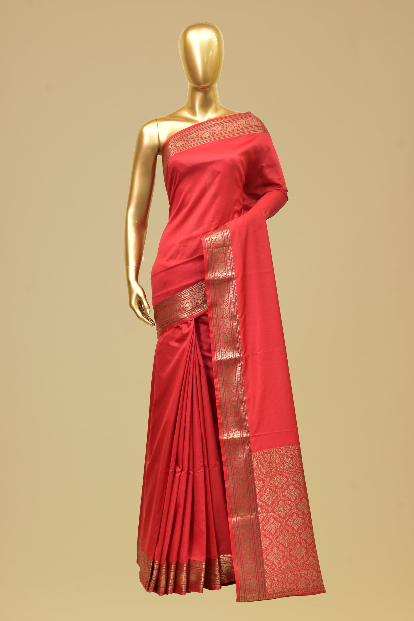 Art Silk Plain Saree