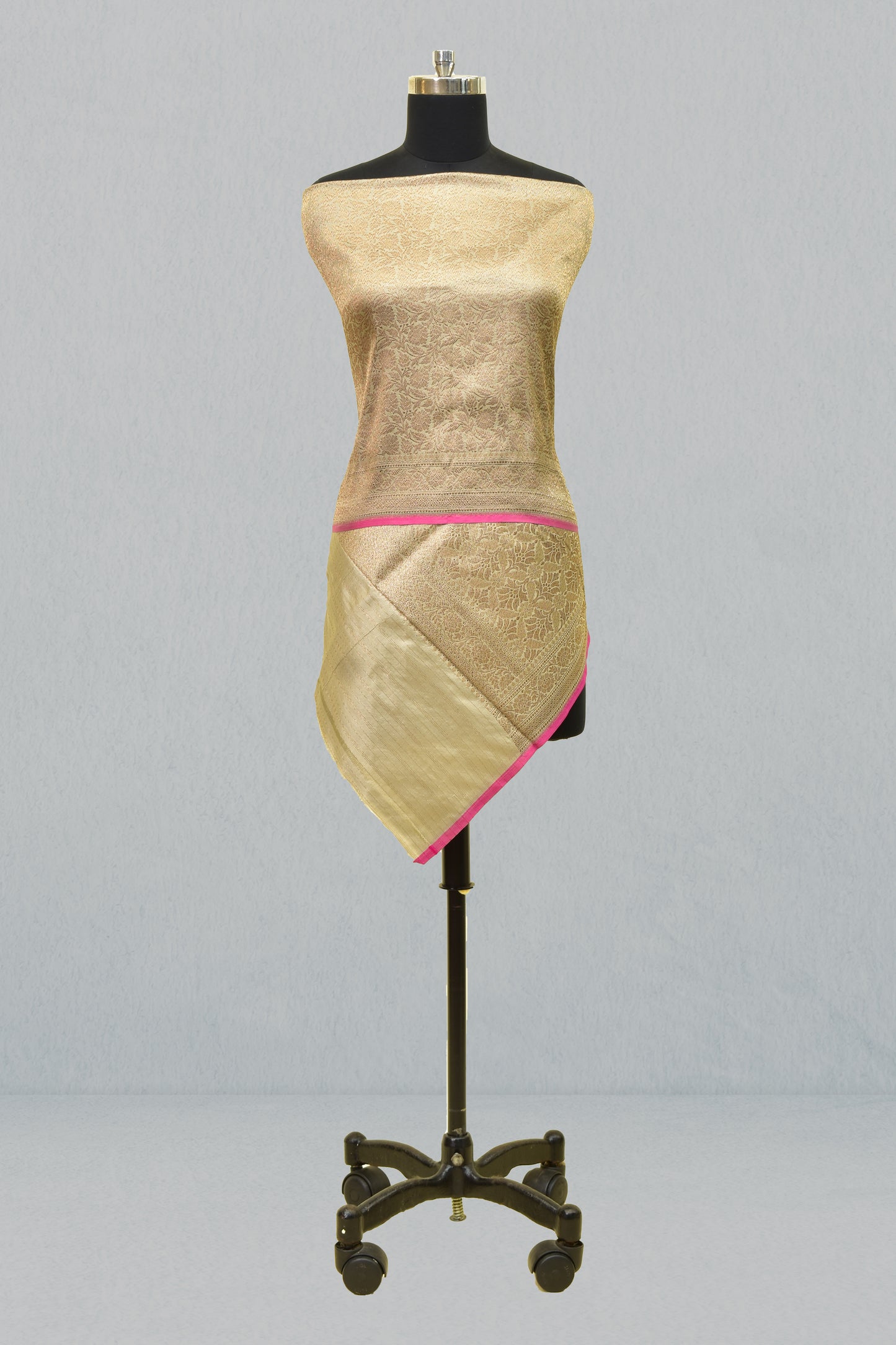 Banarasi Silk Emboss-Brocade Dupatta