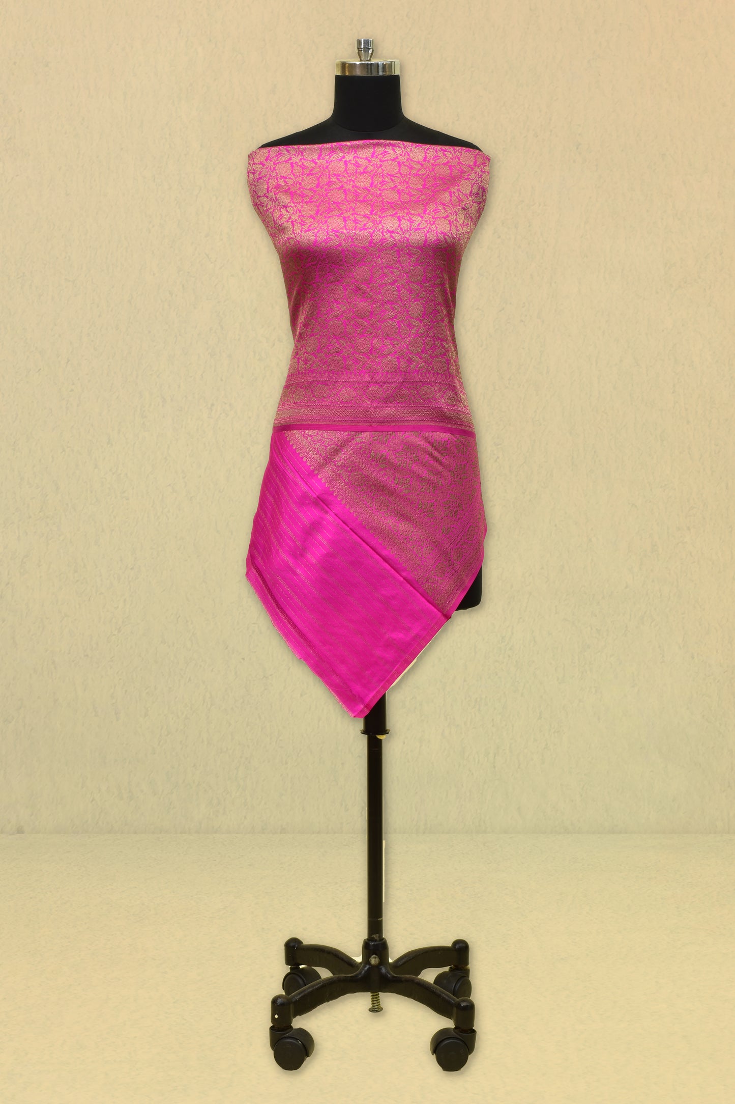 Banarasi Silk Emboss-Brocade Dupatta