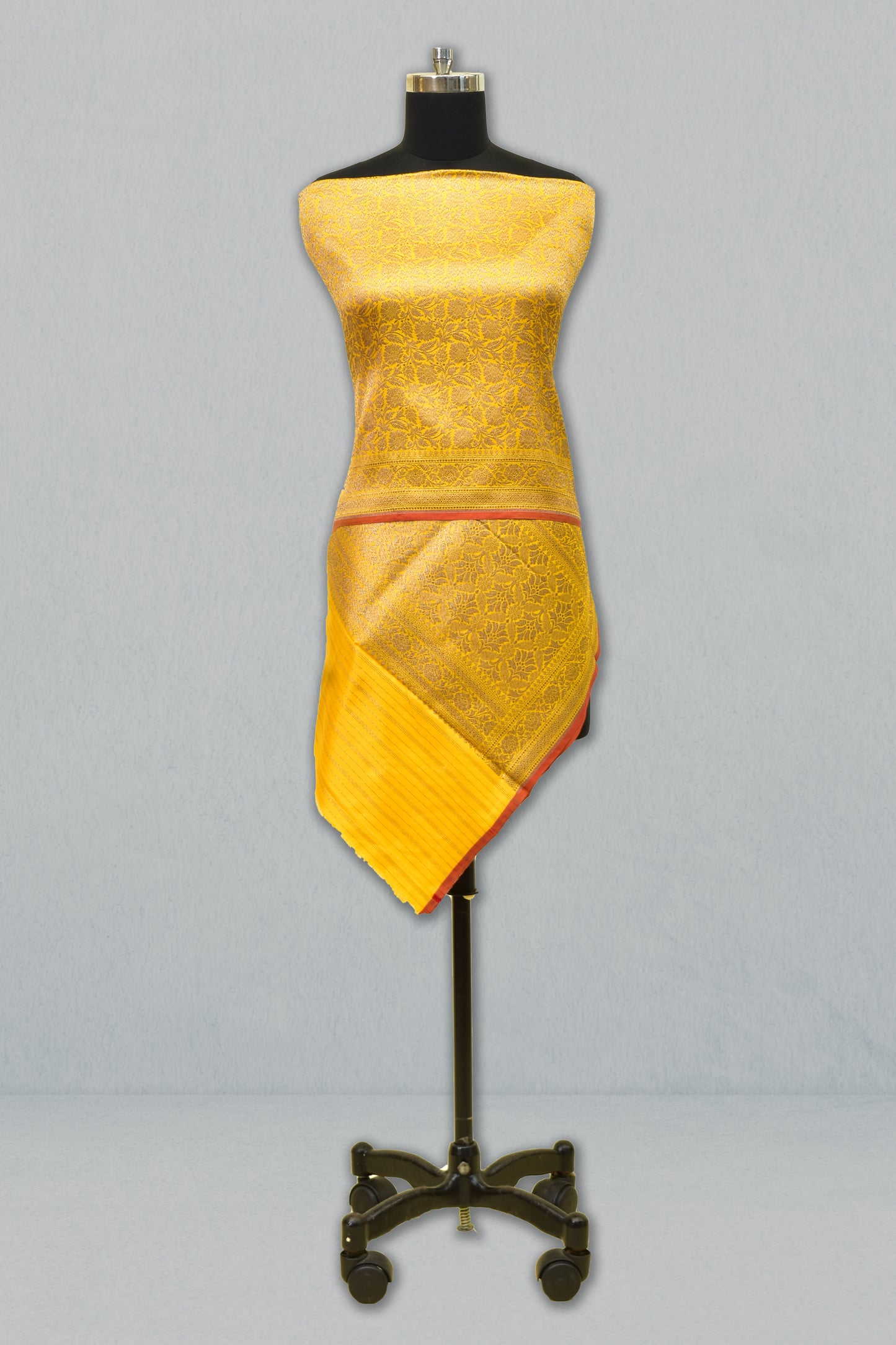 Banarasi Silk Emboss-Brocade Dupatta