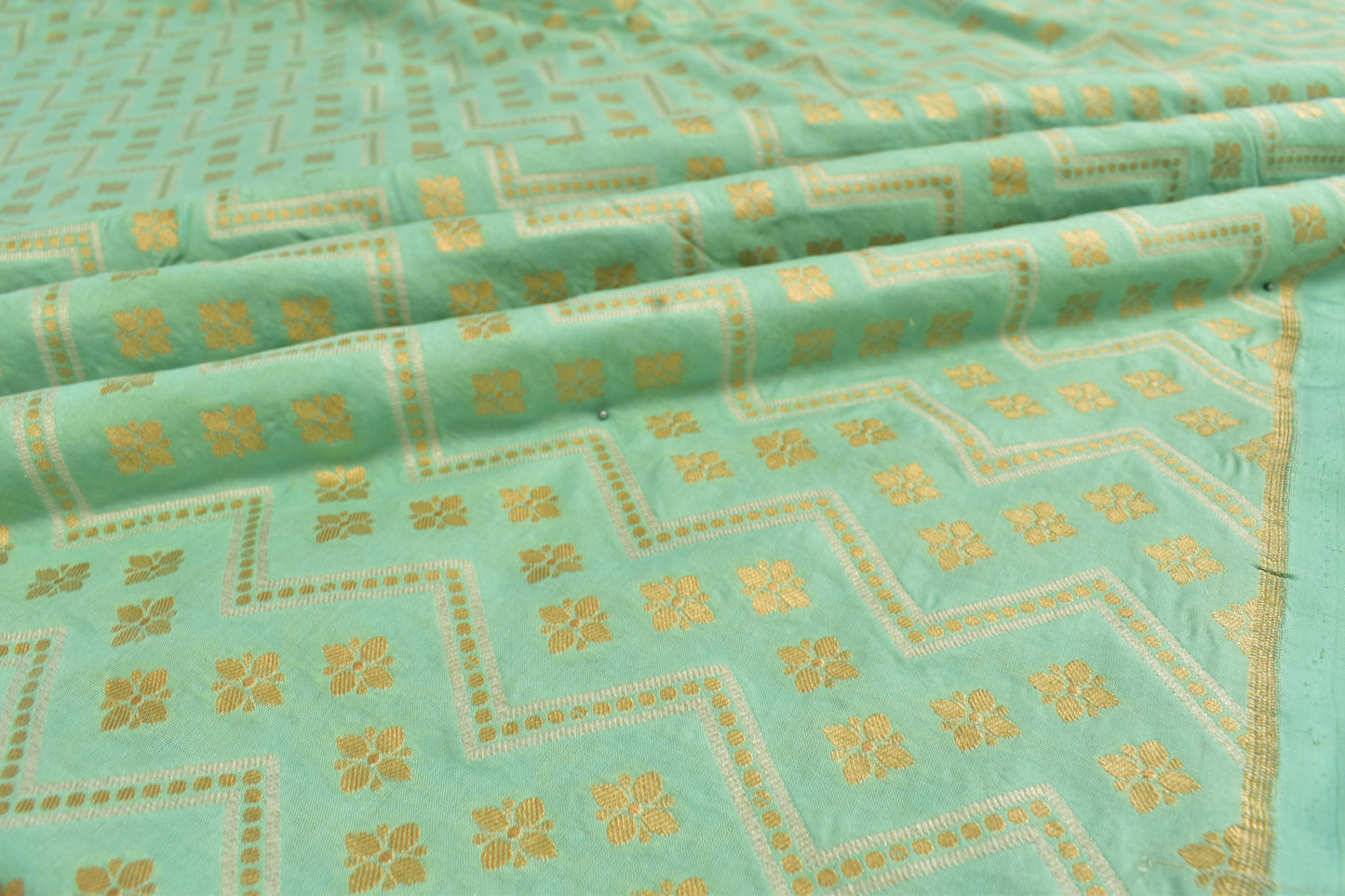 Silk Cutwork Thaan