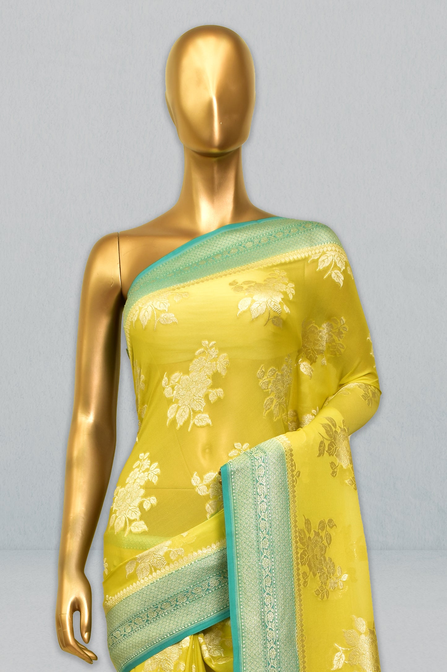 Chiffon Cutwork Saree