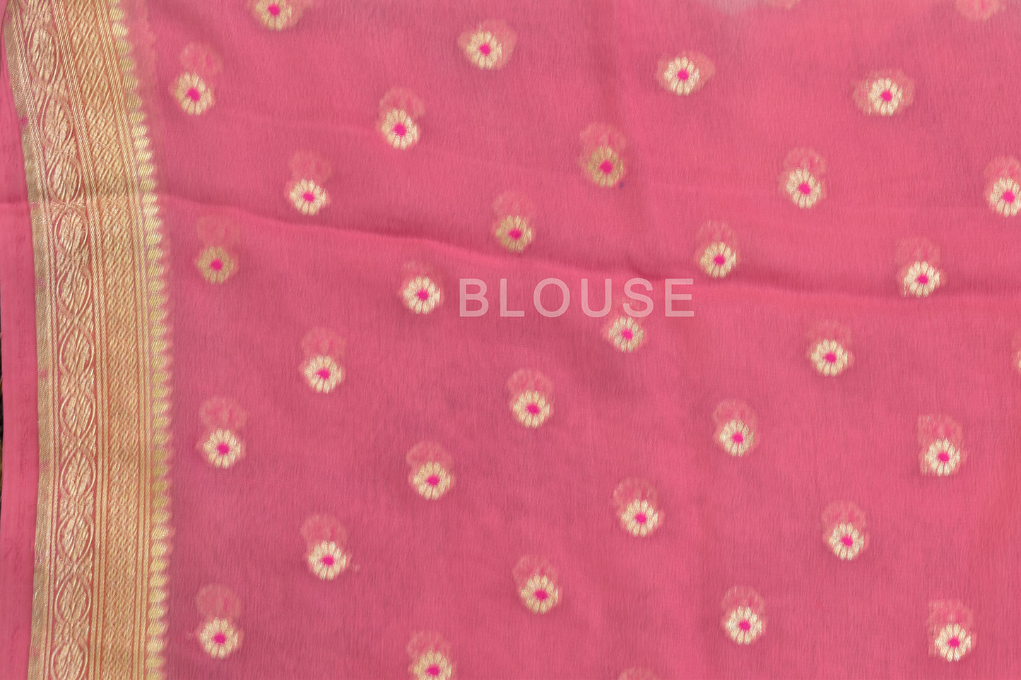 Chiffon Cutwork Saree