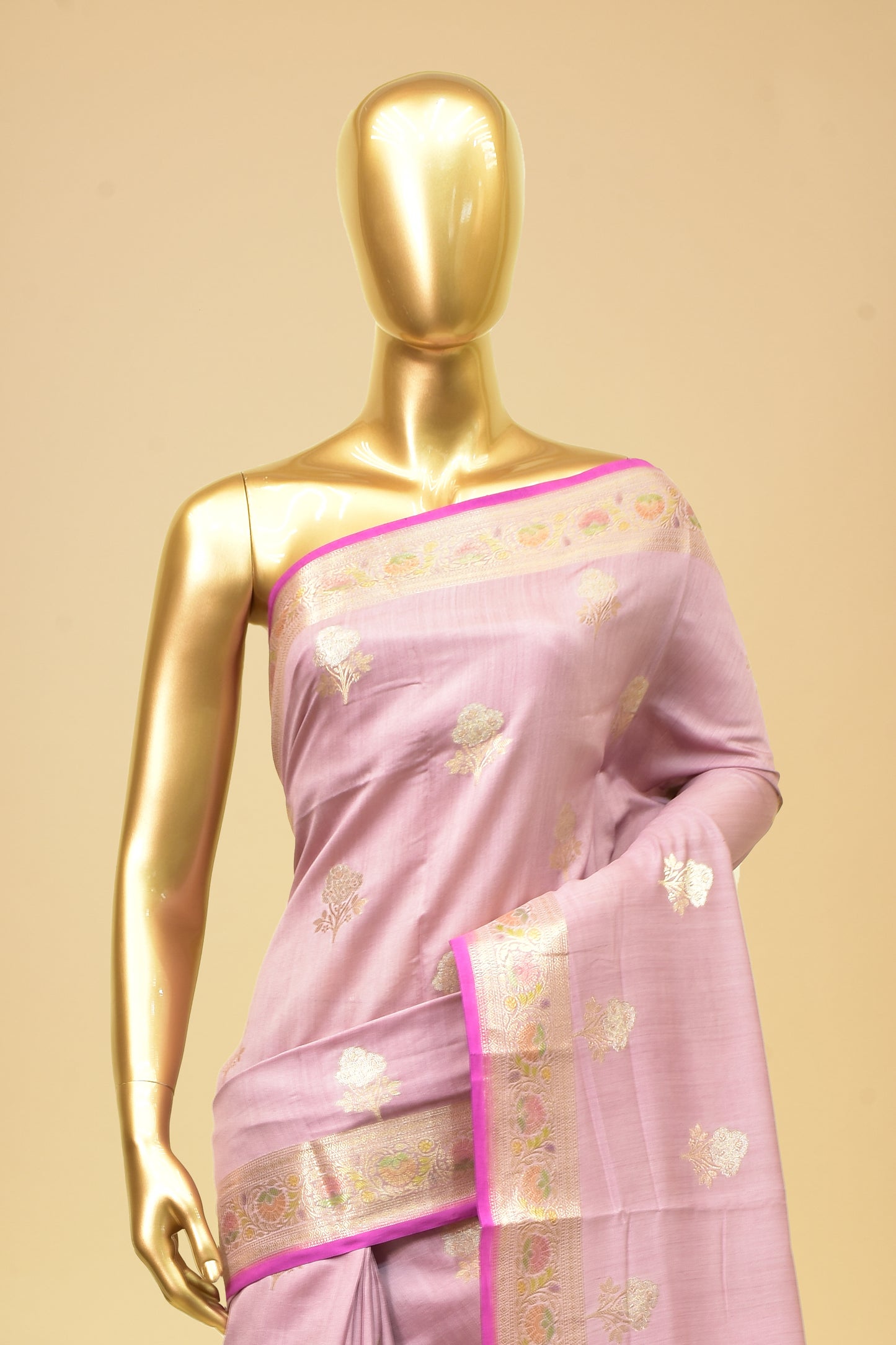 Silk Cutwork Saree