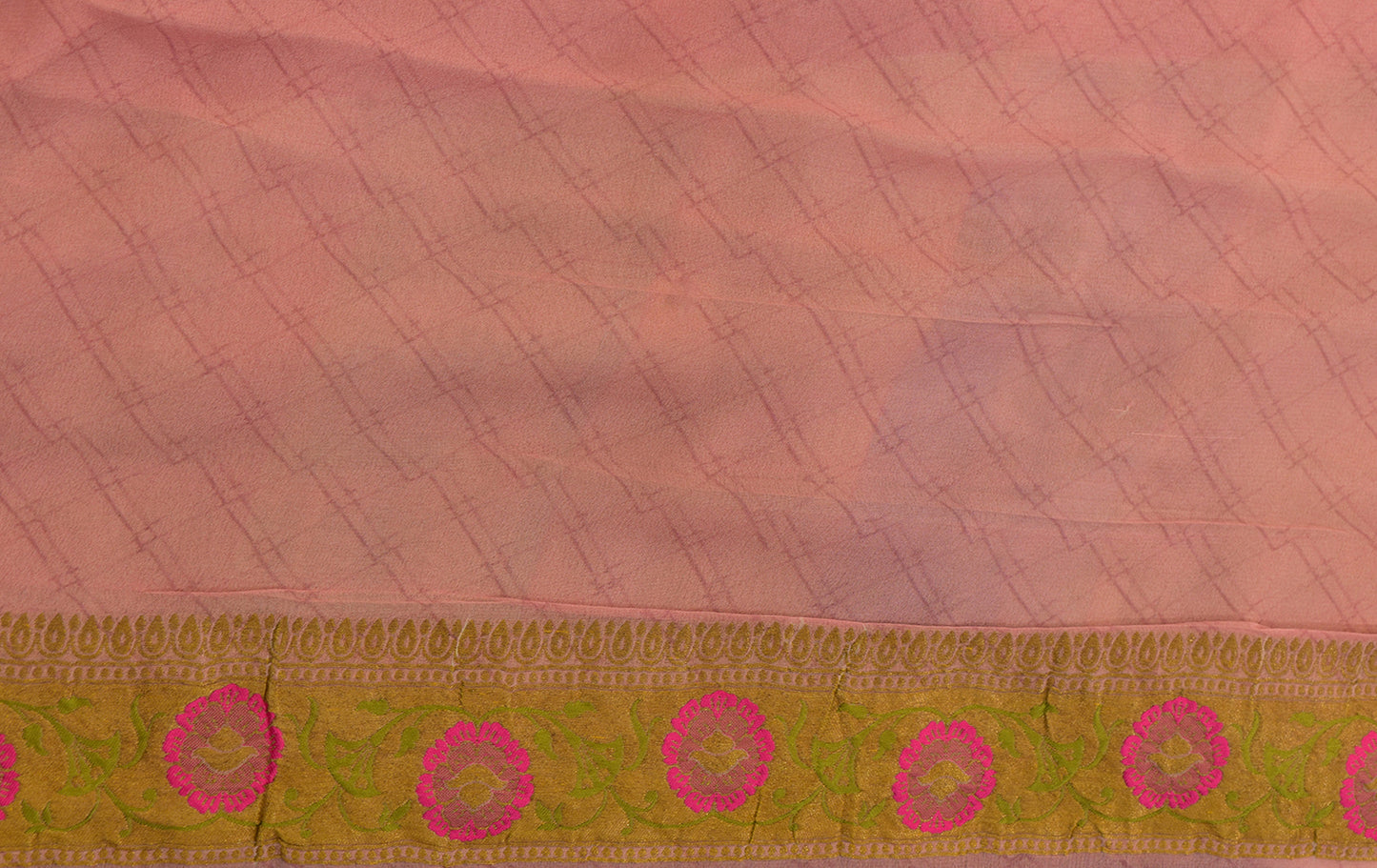 Chiffon Cutwork Saree