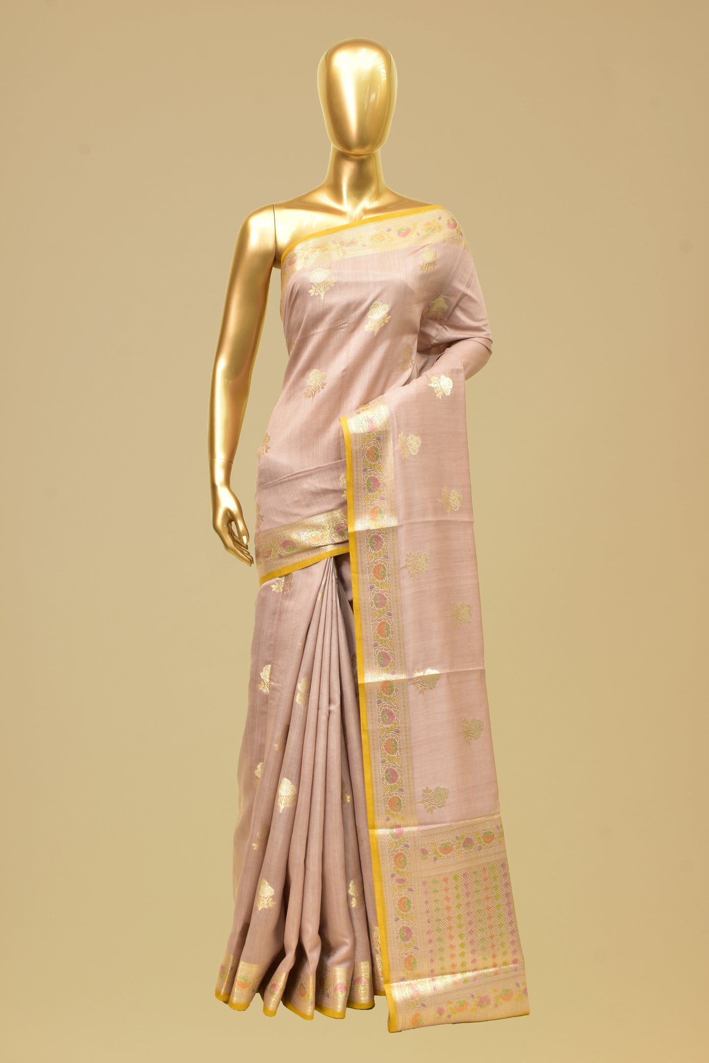 Silk Cutwork Saree