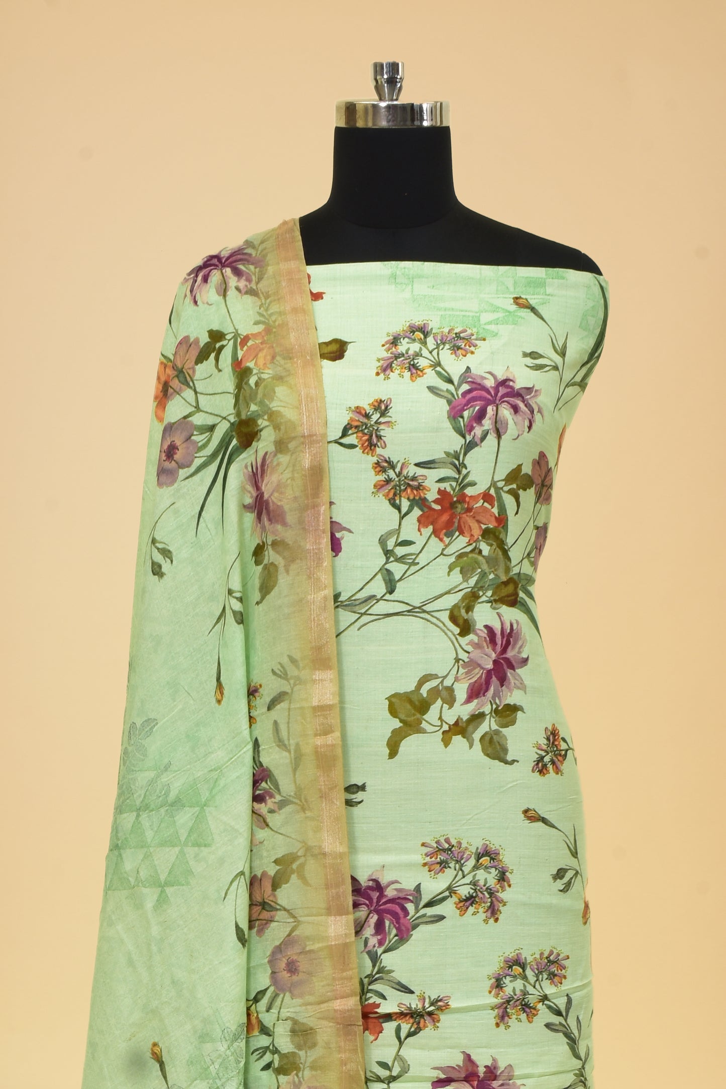 Tusser Printed Suit